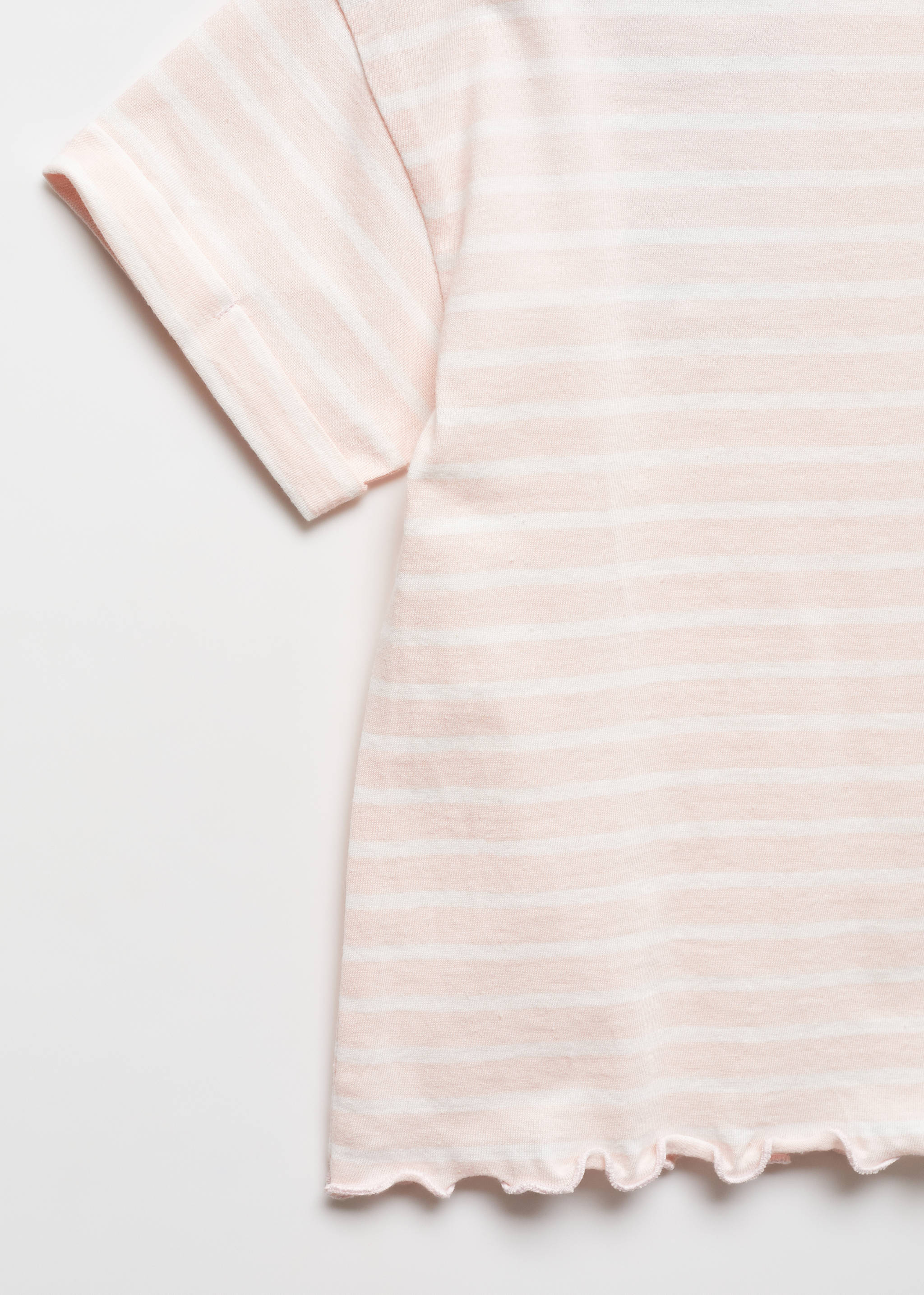 Striped cotton T-shirt - Details of the article 8