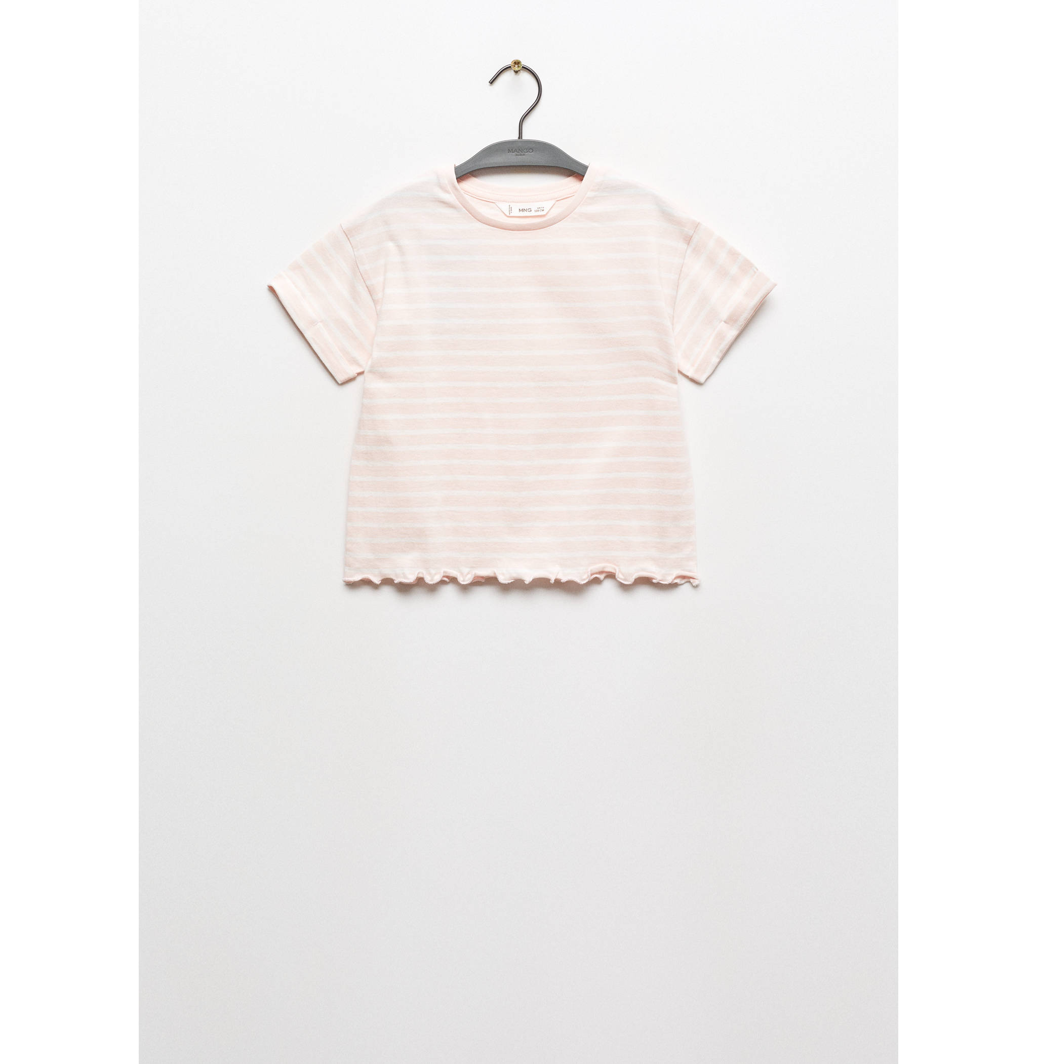 Striped cotton T-shirt - Article without model