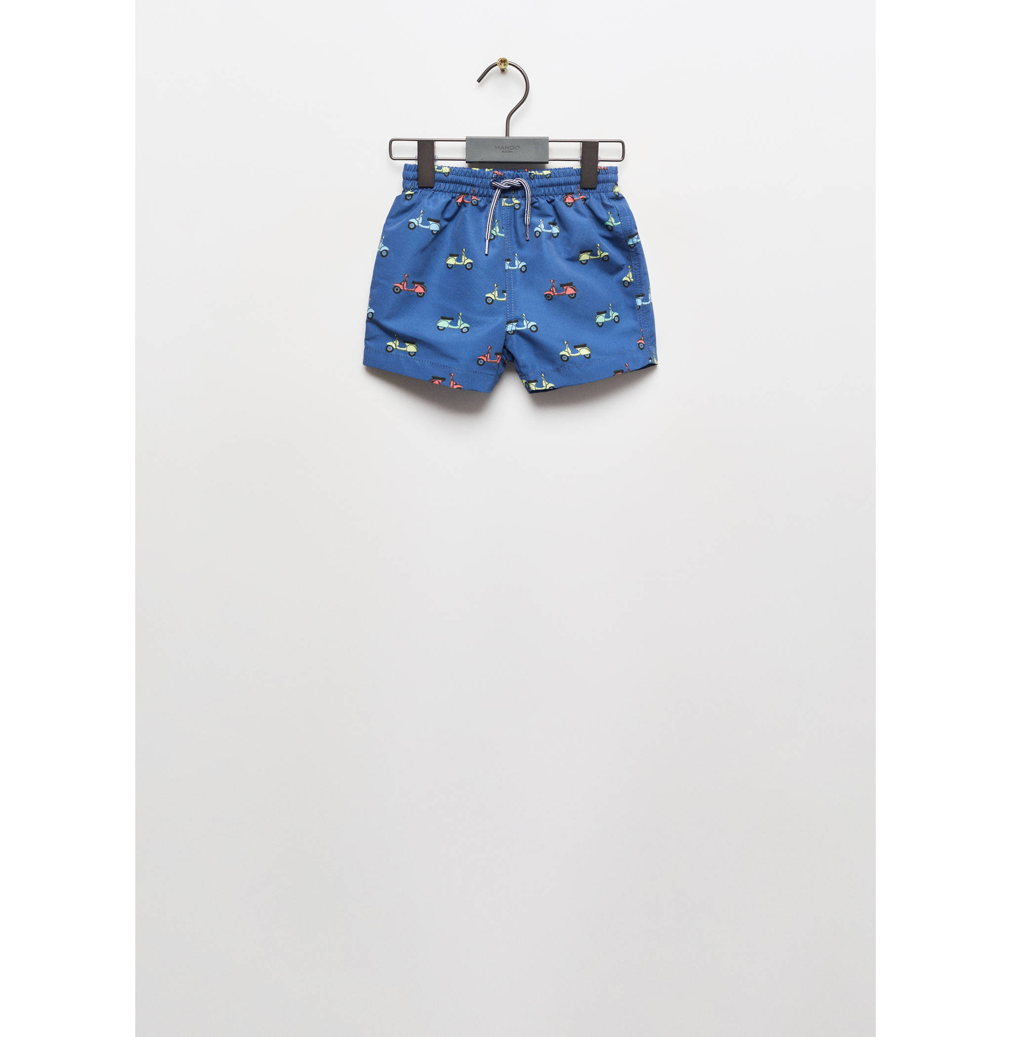 Scooter print swimming trunk - Article without model