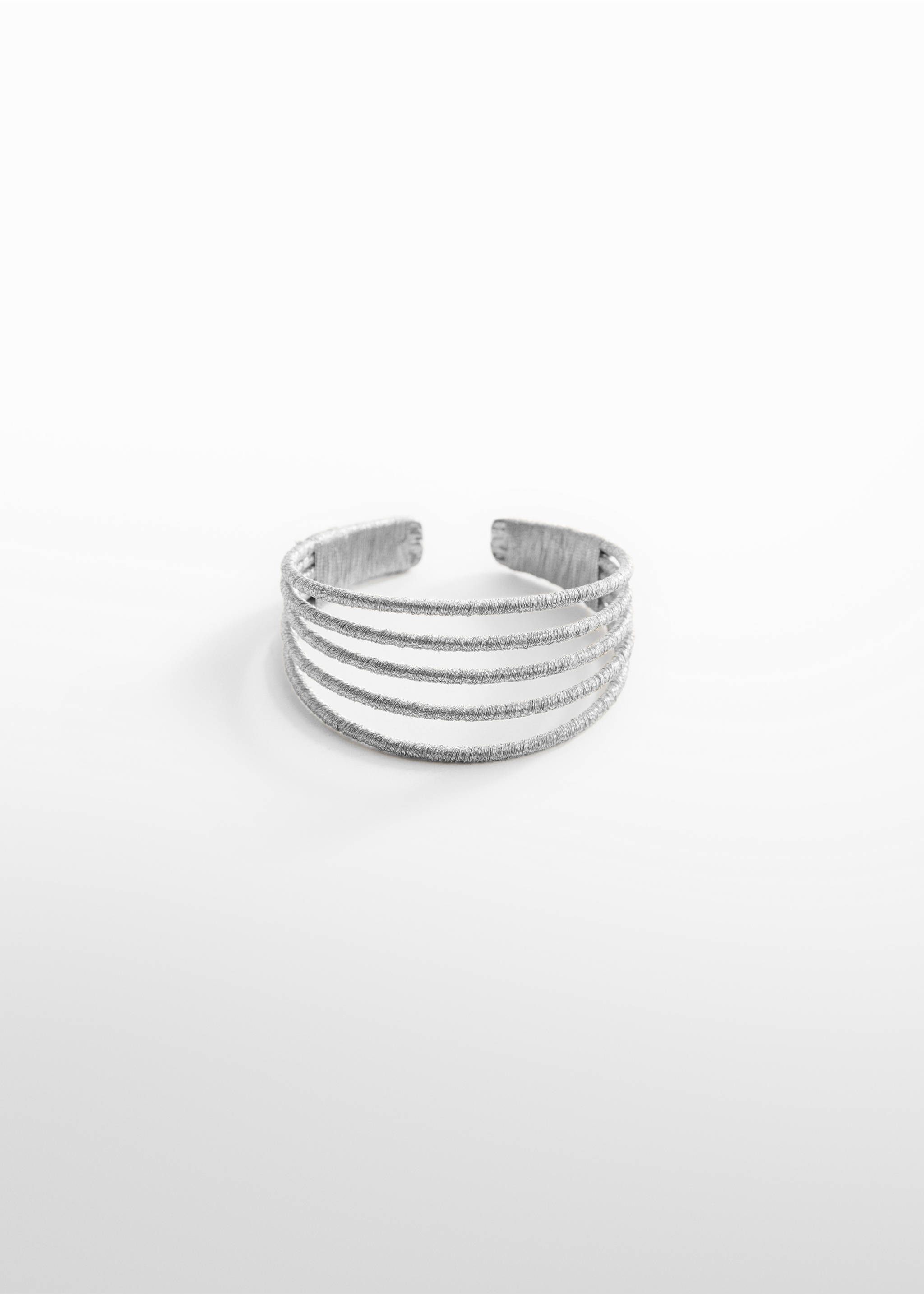 Rigid bracelet - Article without model, Silver. Ref: 67046341-00.