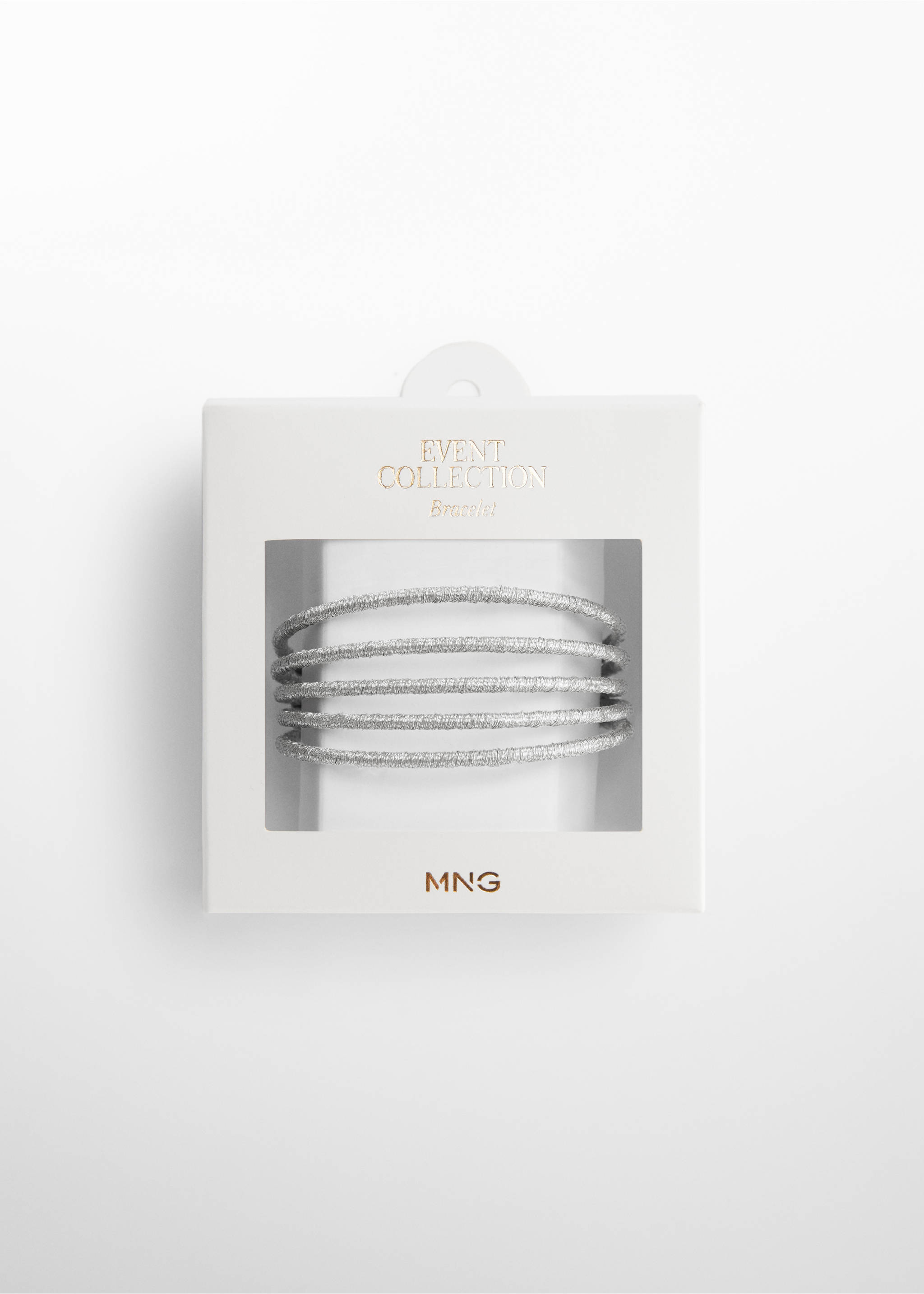 Rigid bracelet - Details of the article 1, Silver. Ref: 67046341-00.