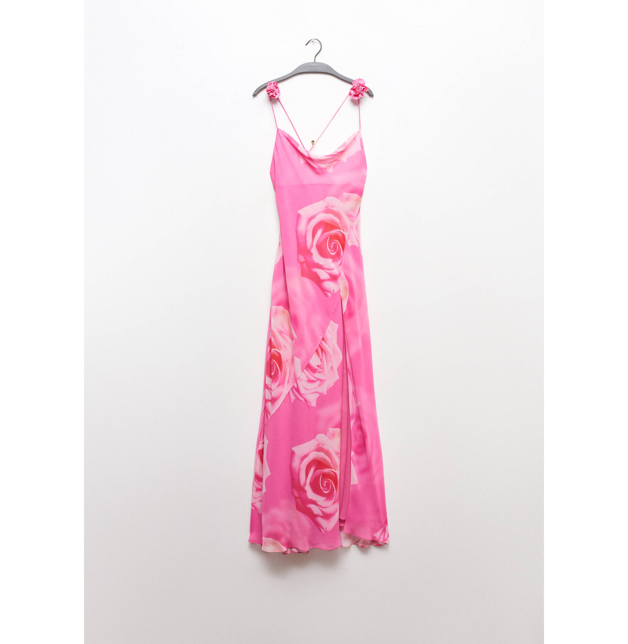 Blumenkleid mit Schlitz - Artikel ohne Model