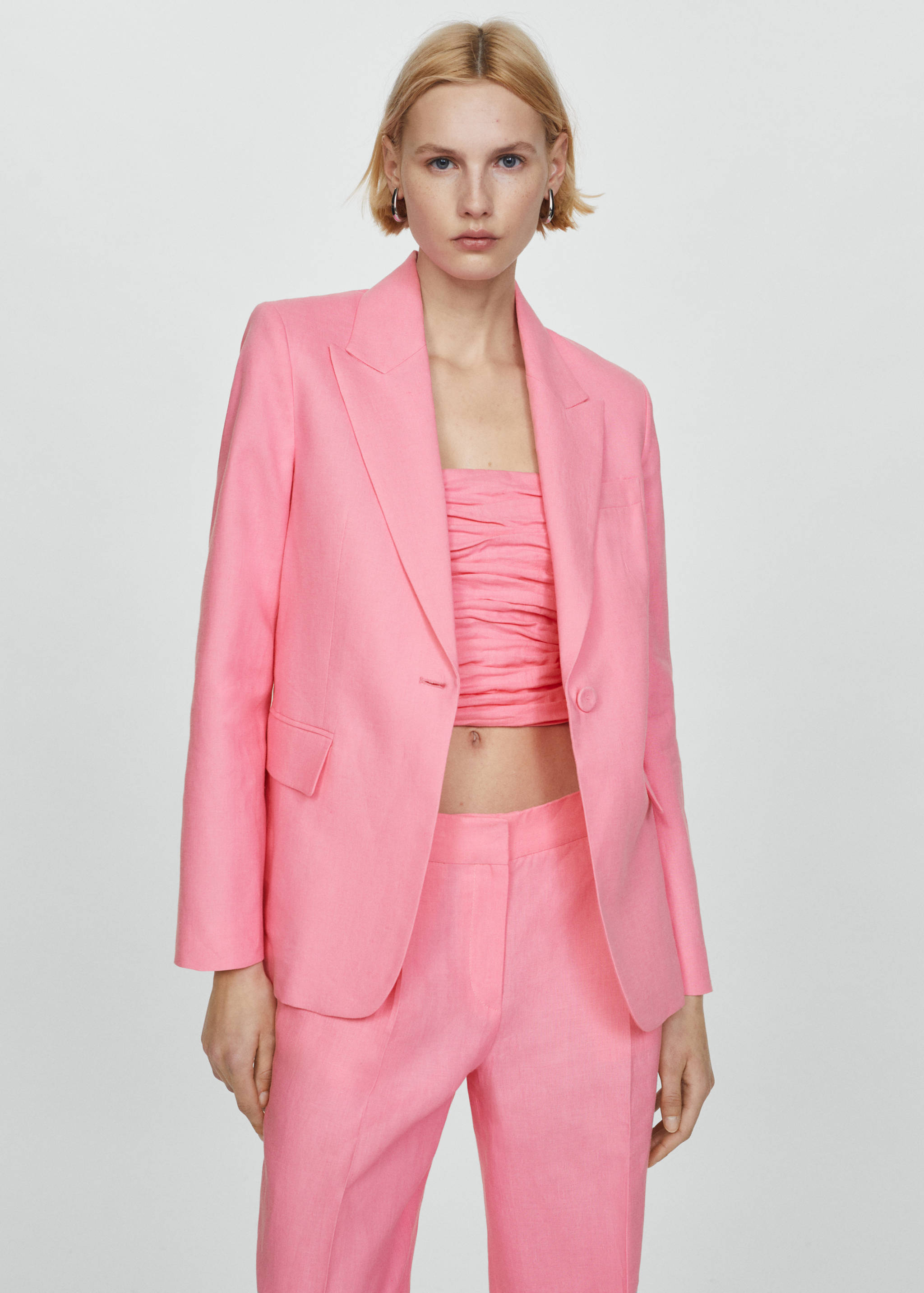 Lanene hlače za odijelo - Detalji artikla 1