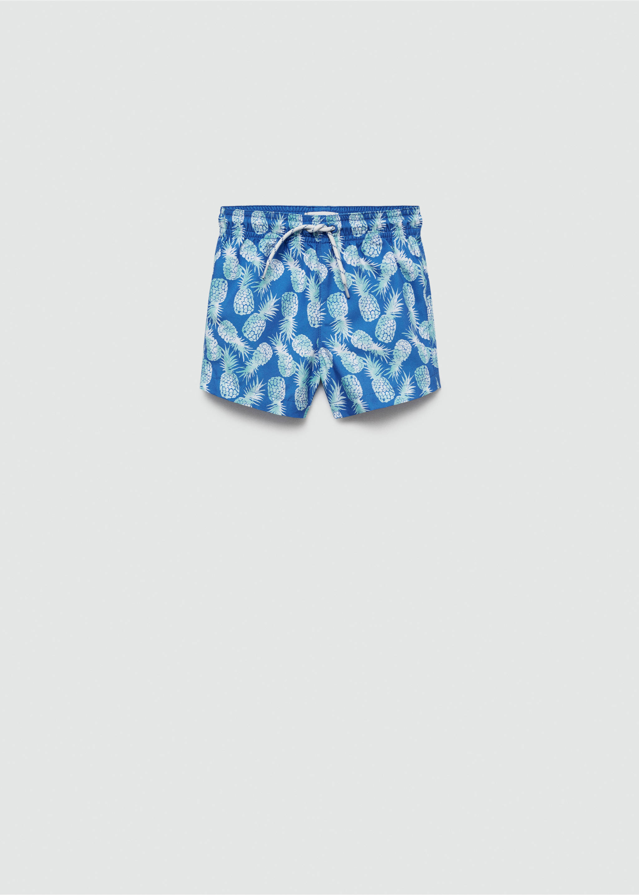 Maillot de bain imprimé ananas - Article sans modèle, Bleu électrique. Ref: 67046732-00.