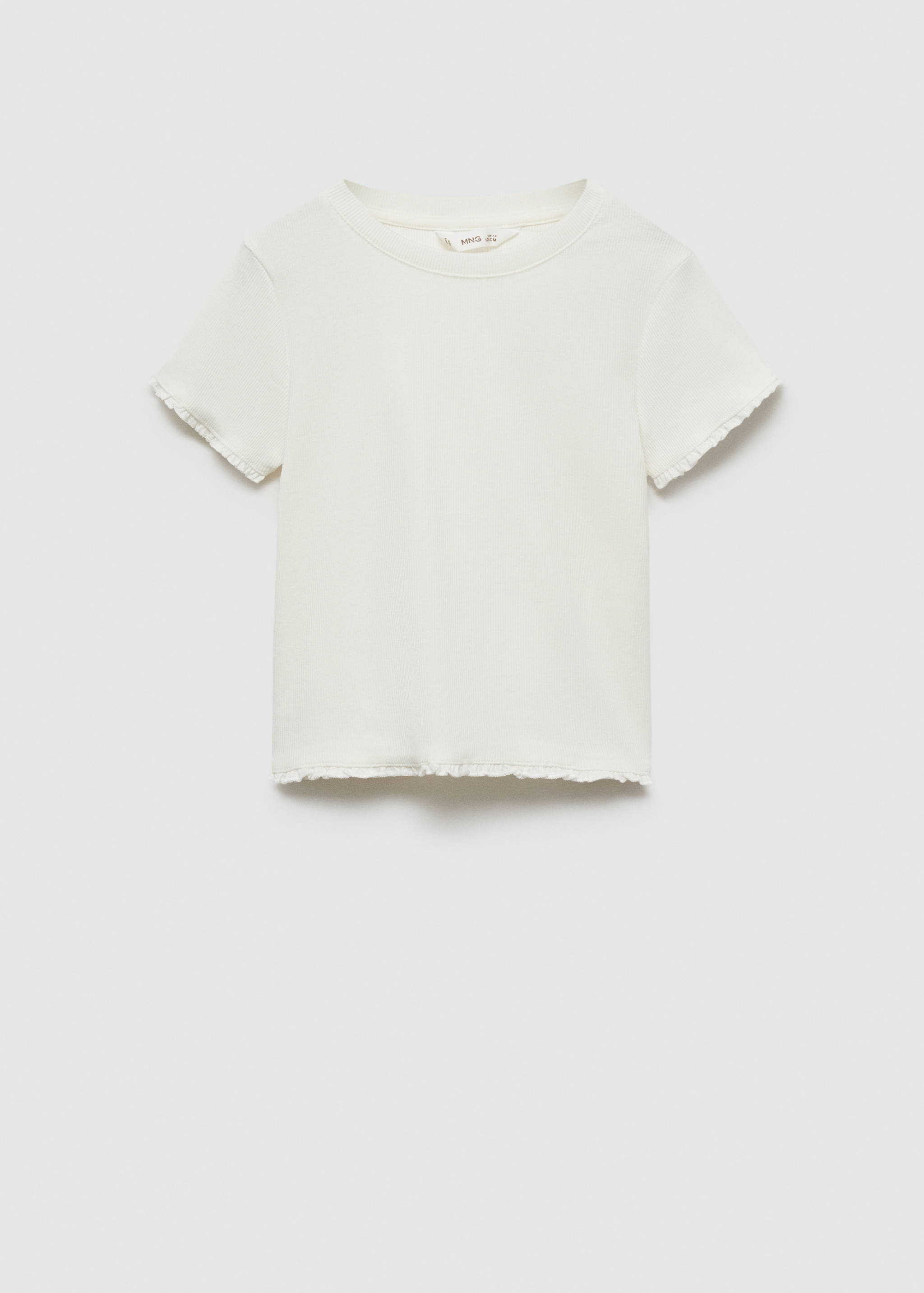 Knitted short-sleeve t-shirt - Article without model