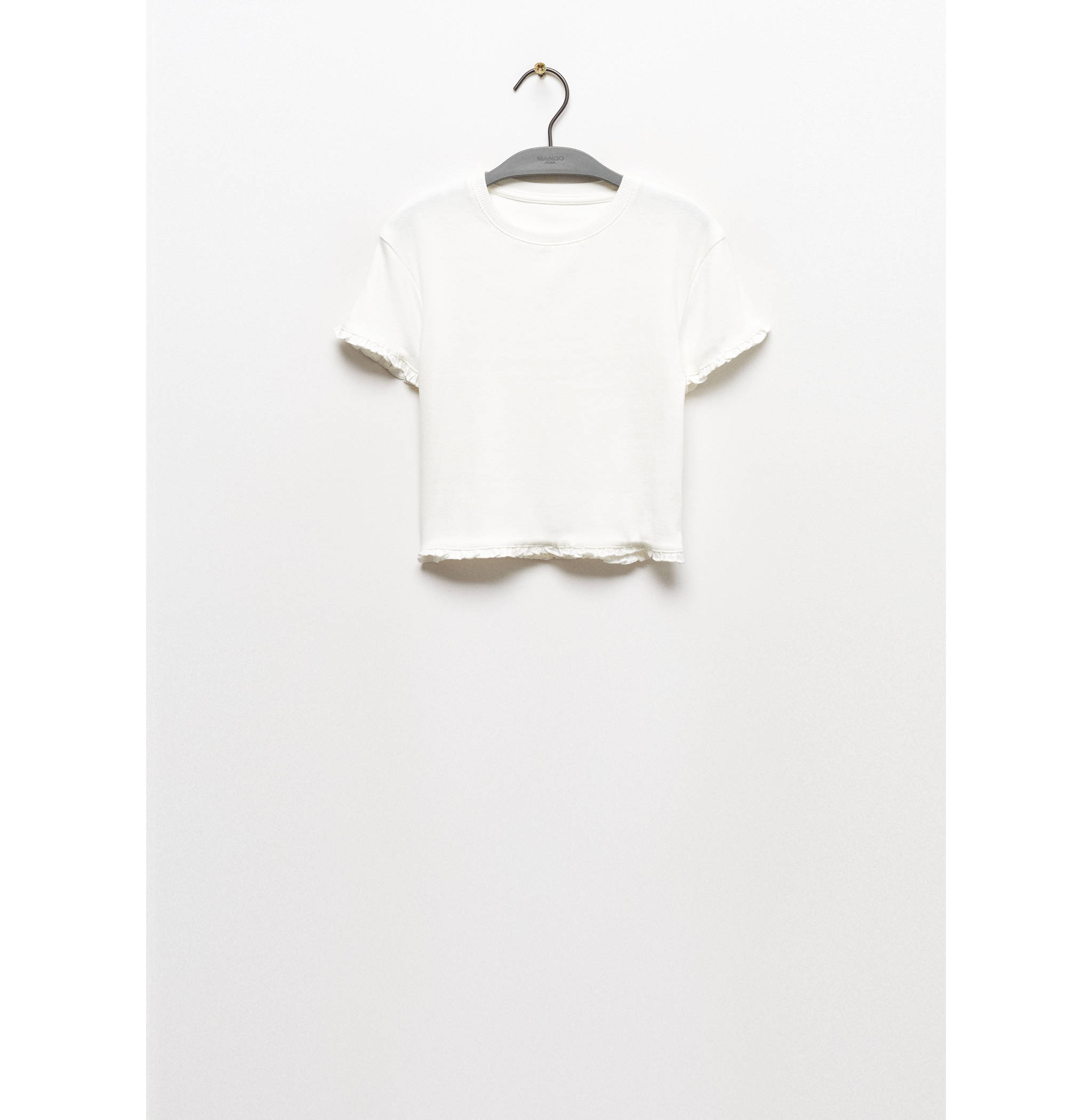 Knitted short-sleeve t-shirt - Article without model