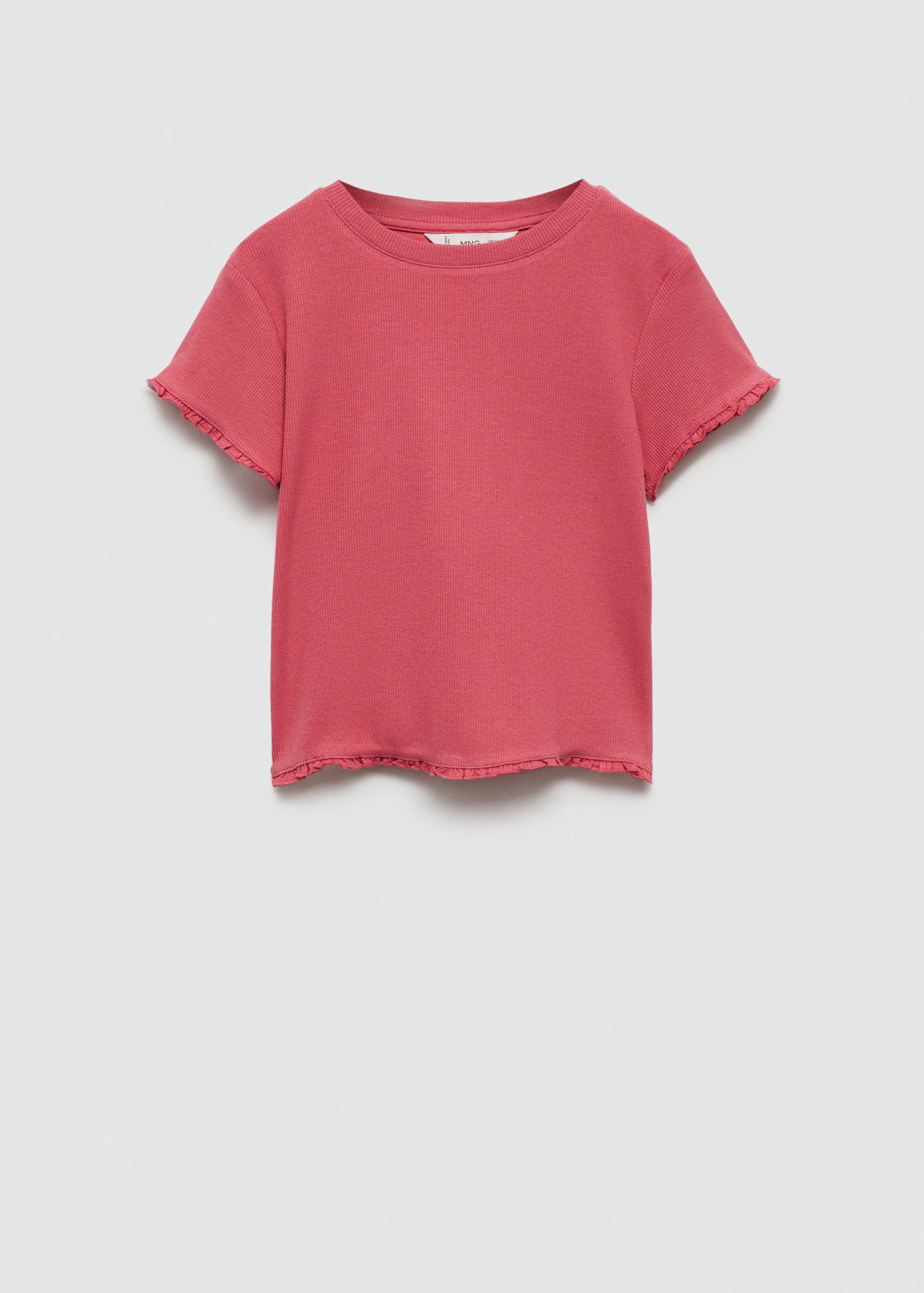 Knitted short-sleeve t-shirt - Article without model