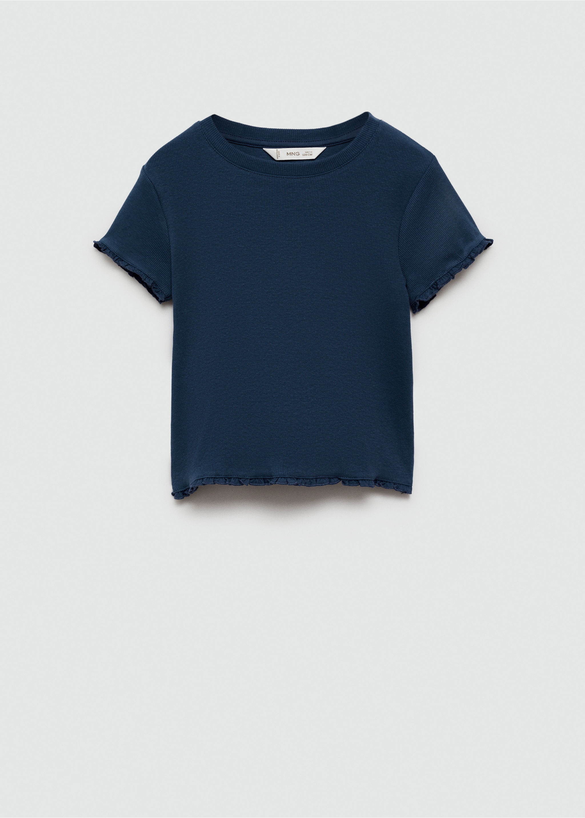 Knitted short-sleeve t-shirt - Article without model