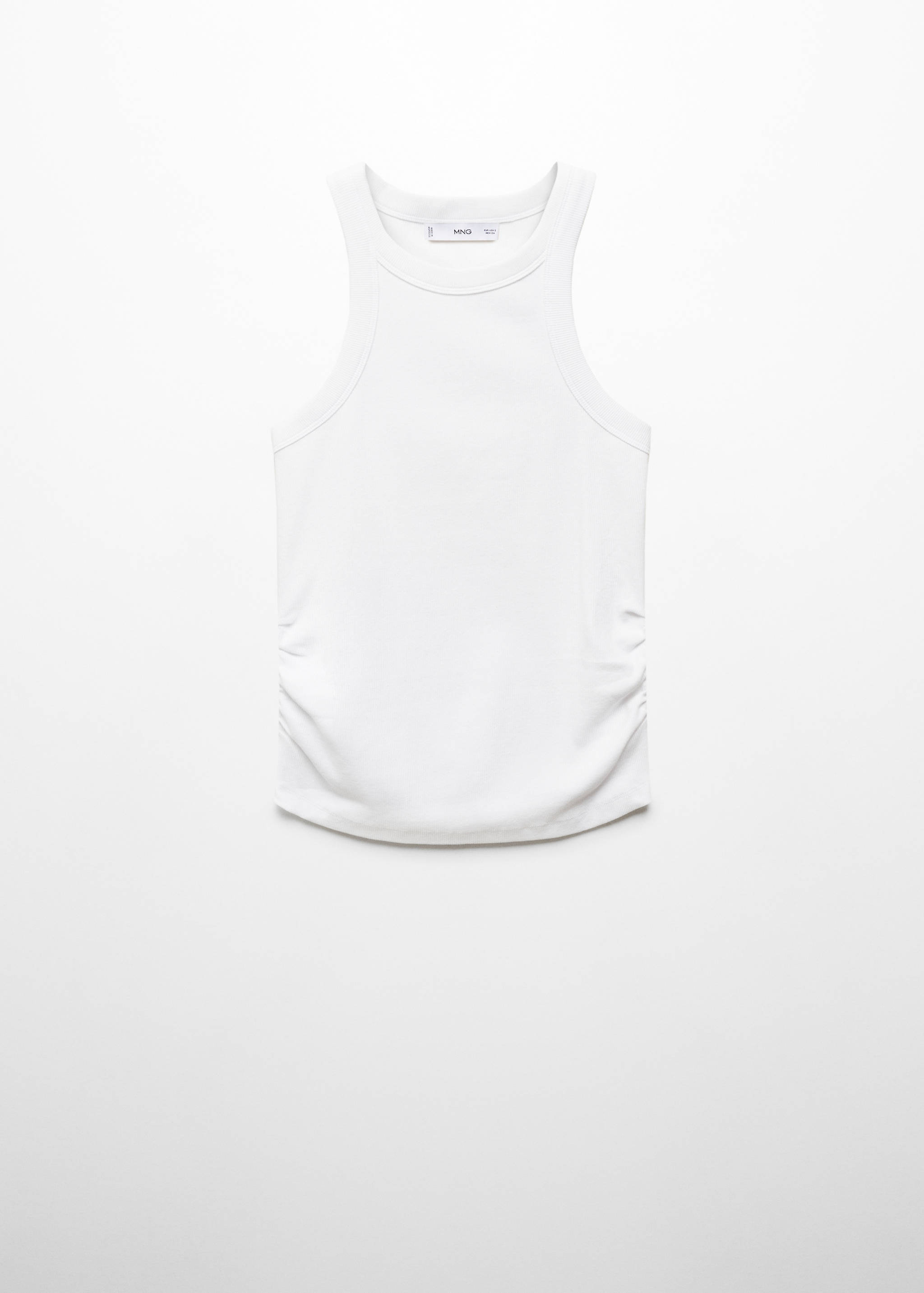 Top algodón fruncido - Artículo sin modelo