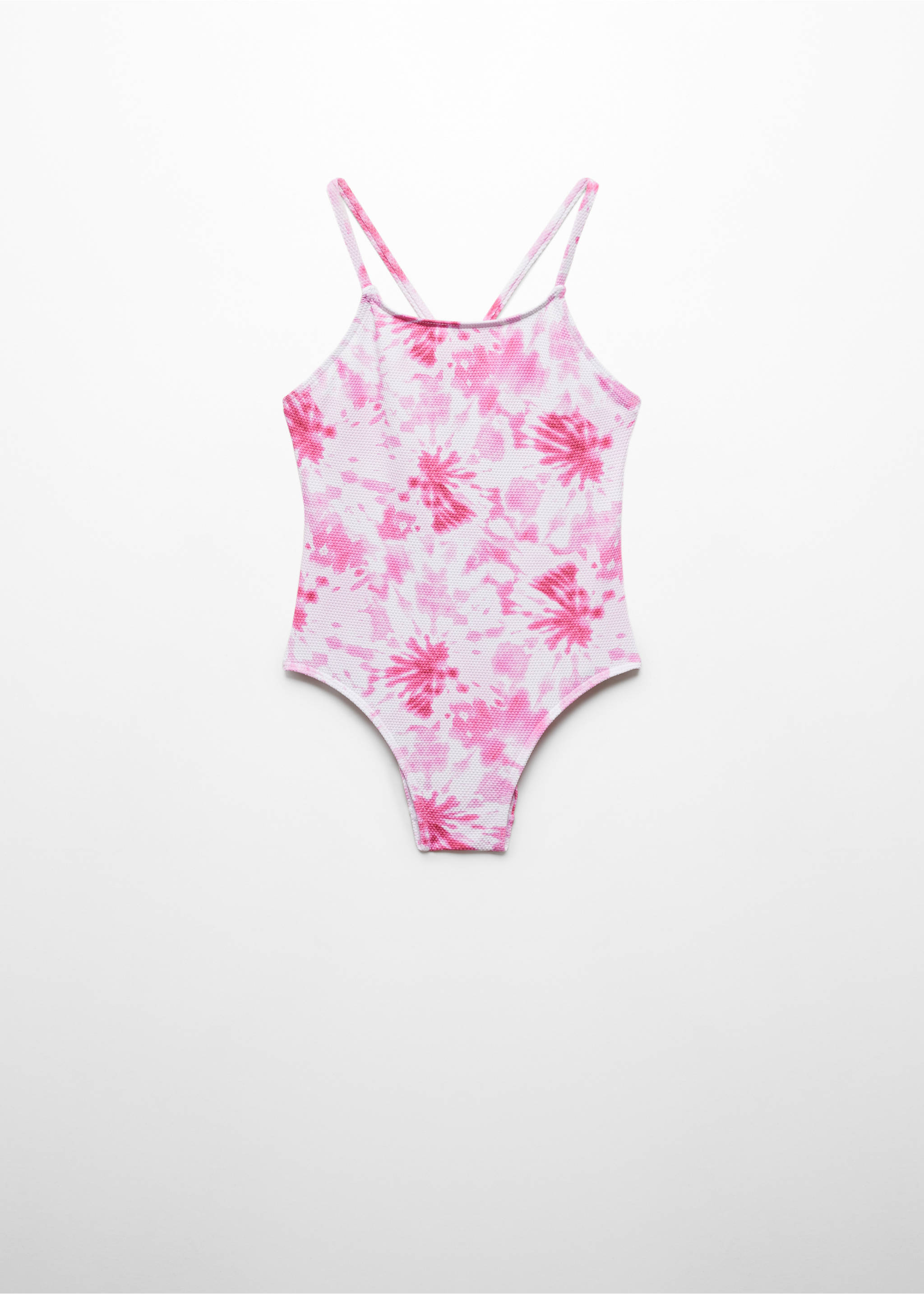 Bañador estampado tie-dye - Artículo sin modelo, Fucsia. Ref: 67046752-00.