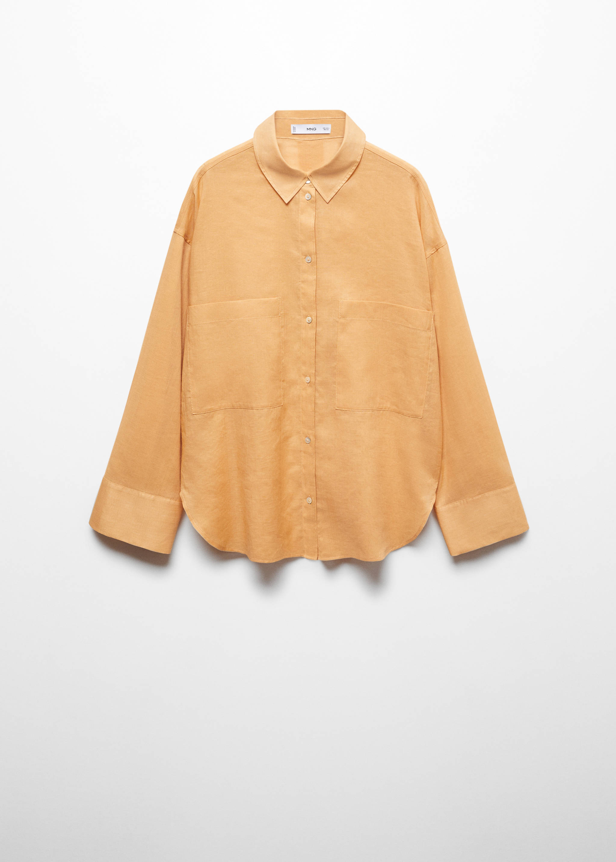 Ramie shirt with pockets - Article without model