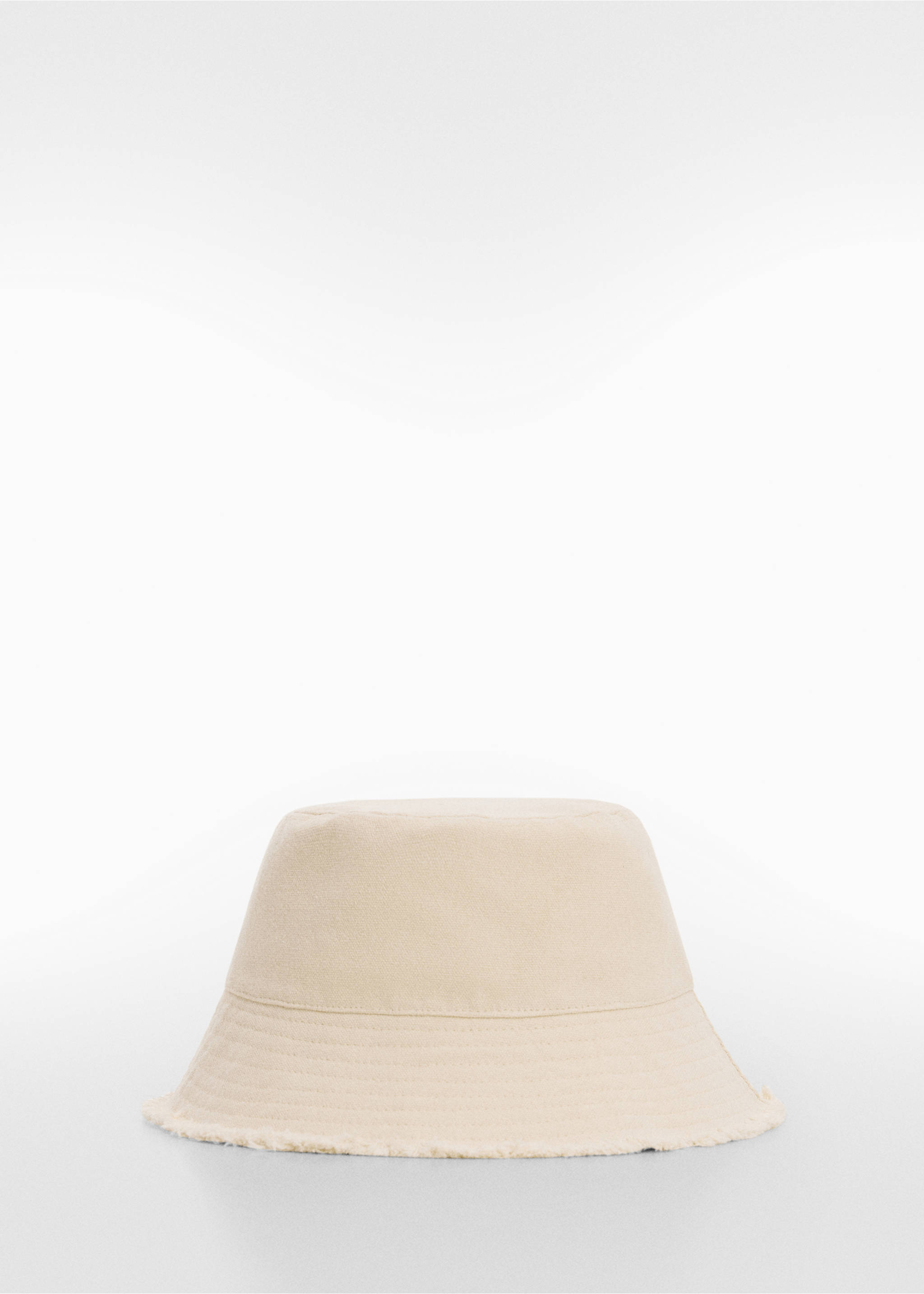 Bucket hat - Article without model, Ecru. Ref: 67047115-00.