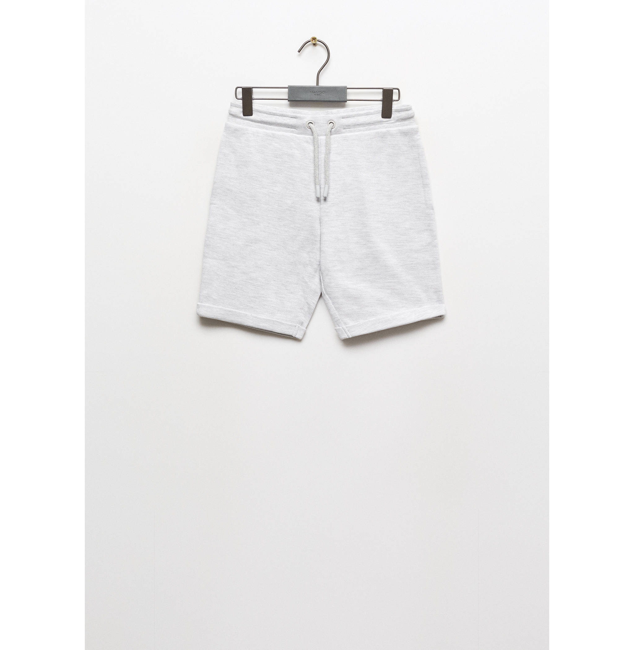 Cotton shorts with elastic waist - Article without model