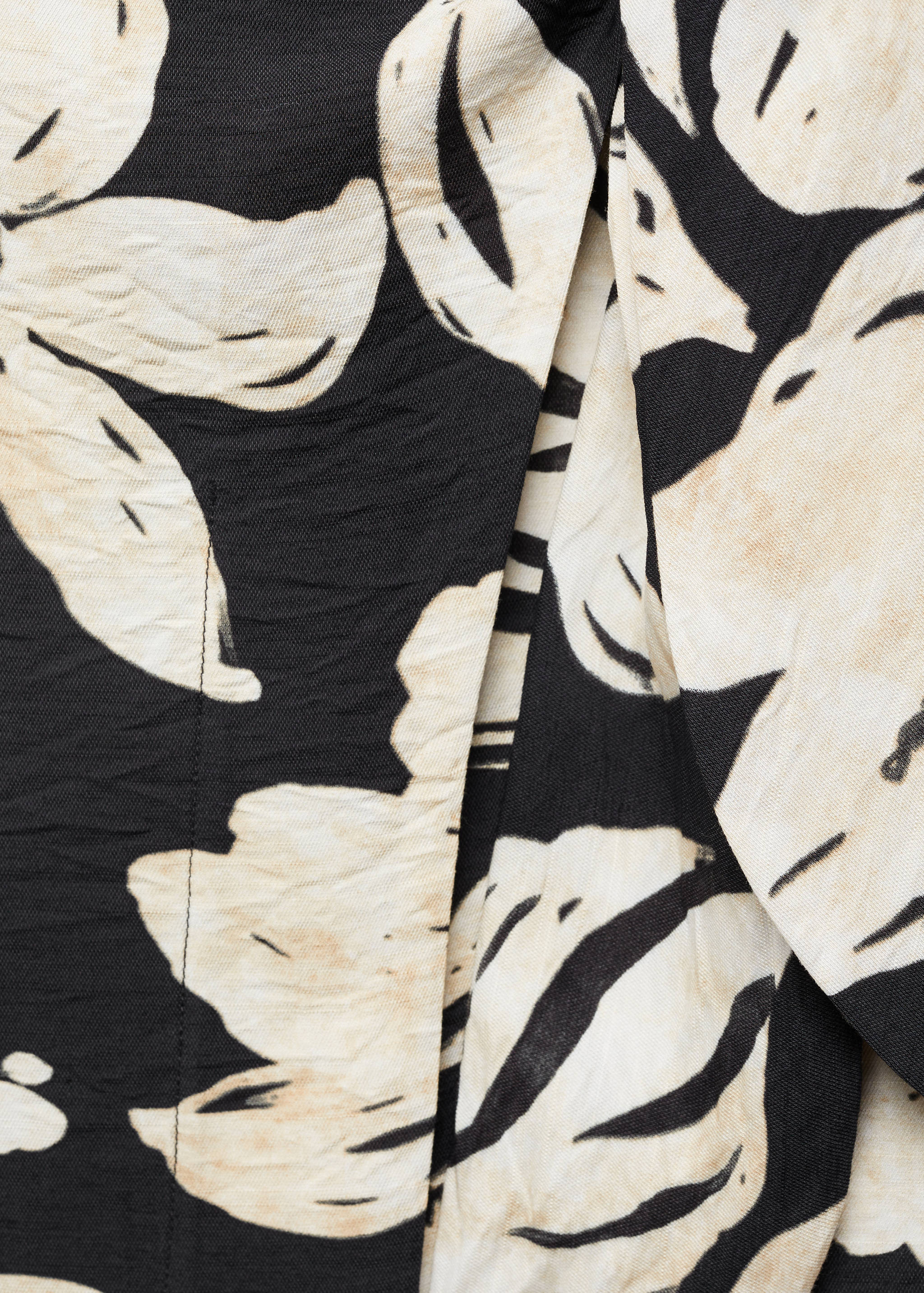 Floral-print wrap skirt - Details of the article 8