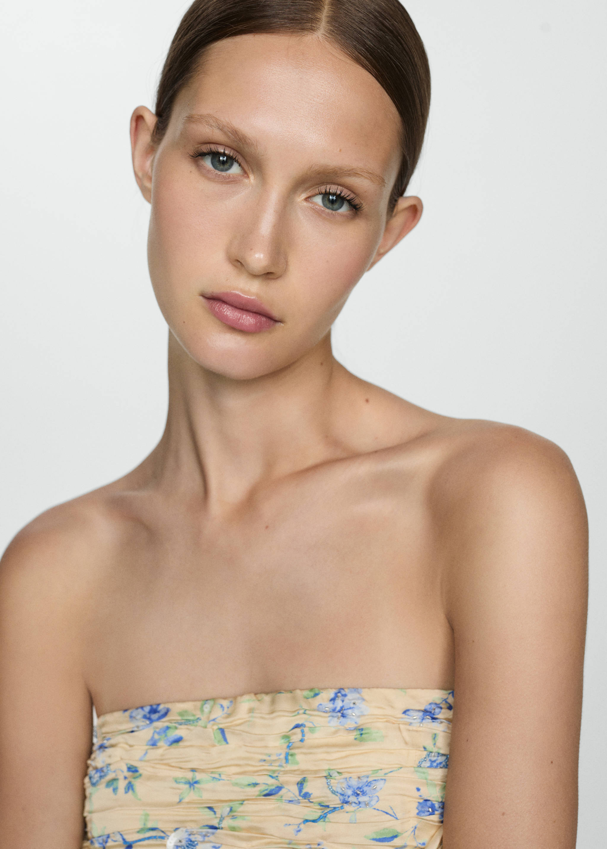 Rynket stroppeløs topp - Artikkeldetalj 1