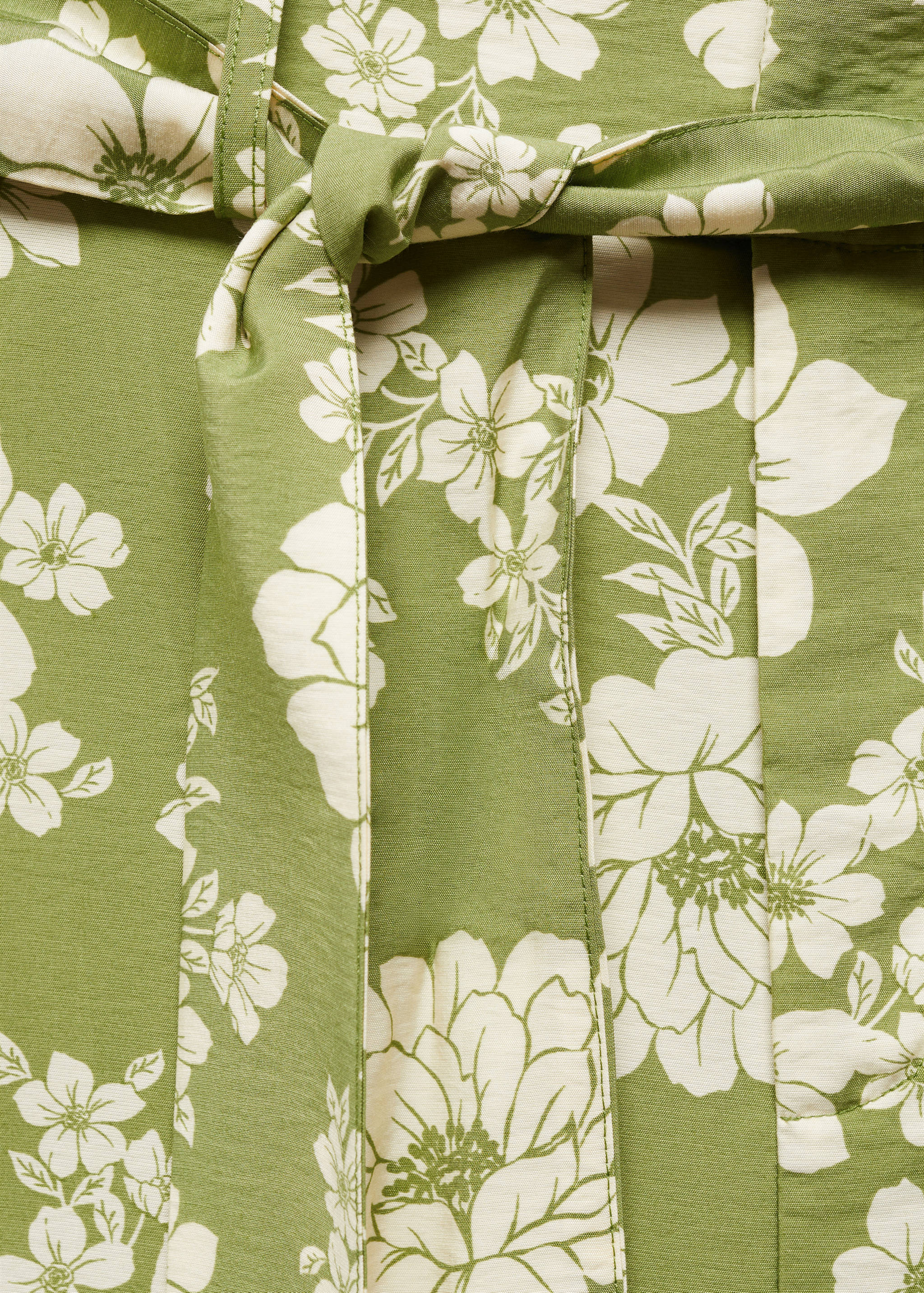 Printed pants with bow - Details of the article 8