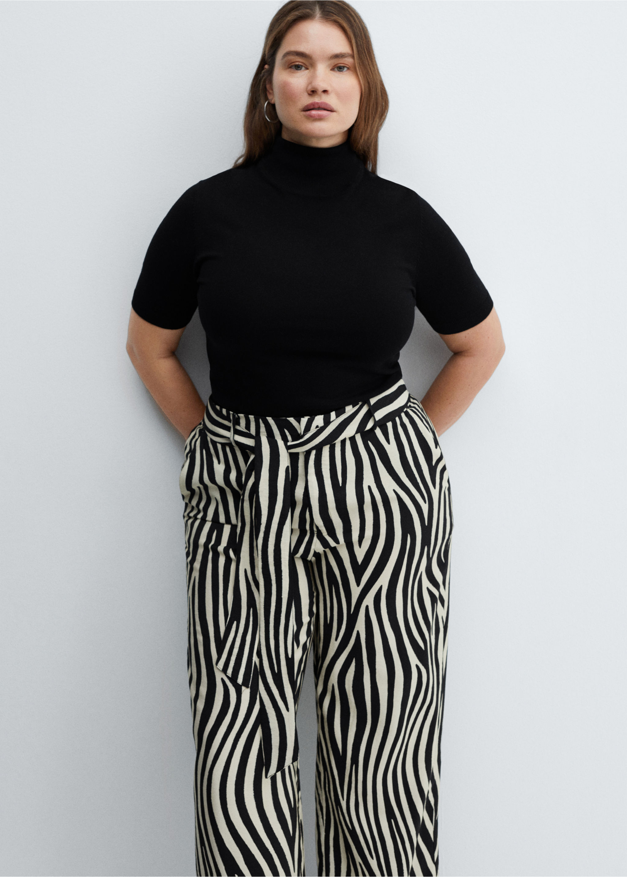 Pantalón estampado lazo - Detalle del artículo 5