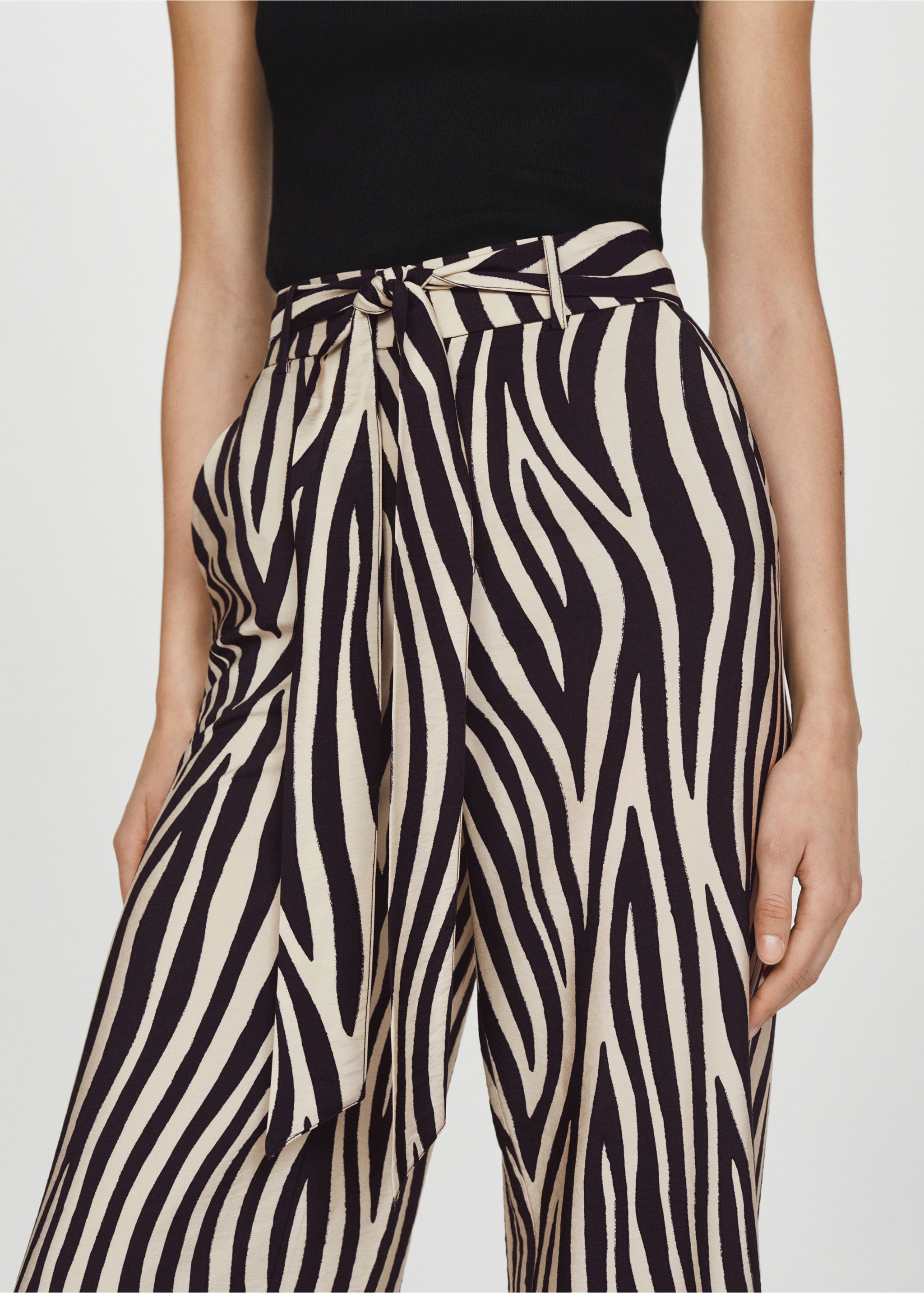 Pantalón estampado lazo - Detalle del artículo 6