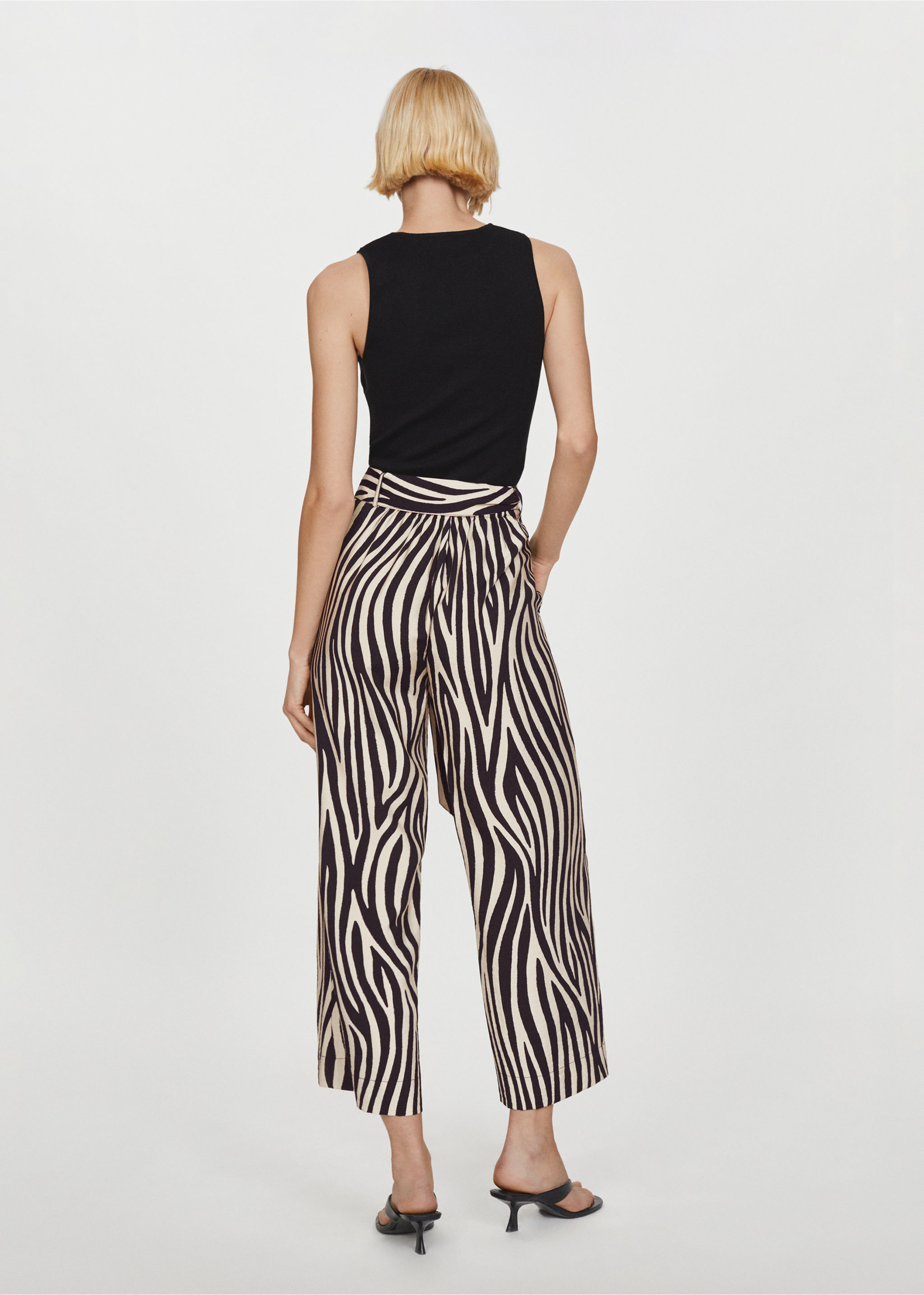 Pantalón estampado lazo - Reverso del artículo