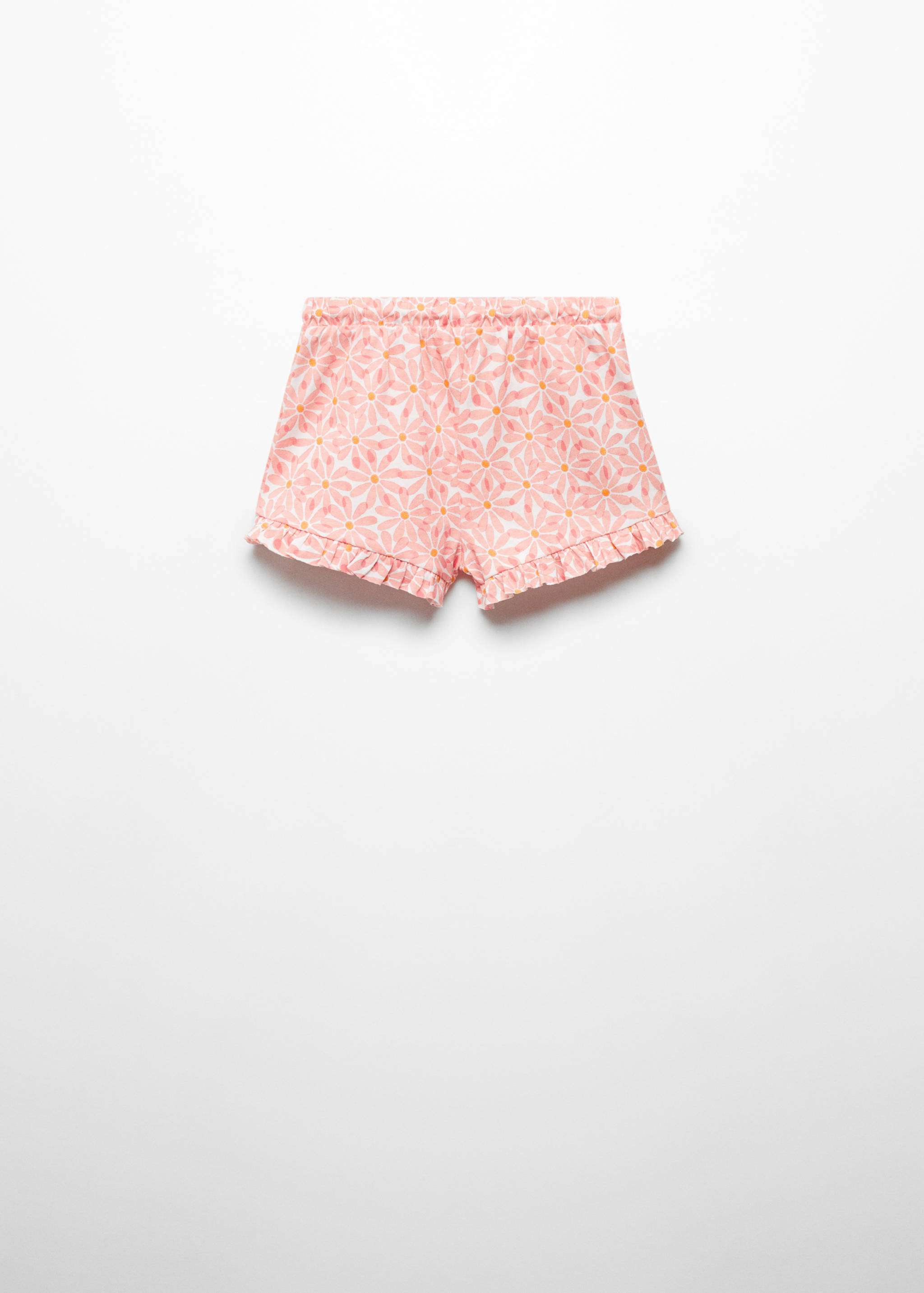 Short coton fleurs - Verso de l’article