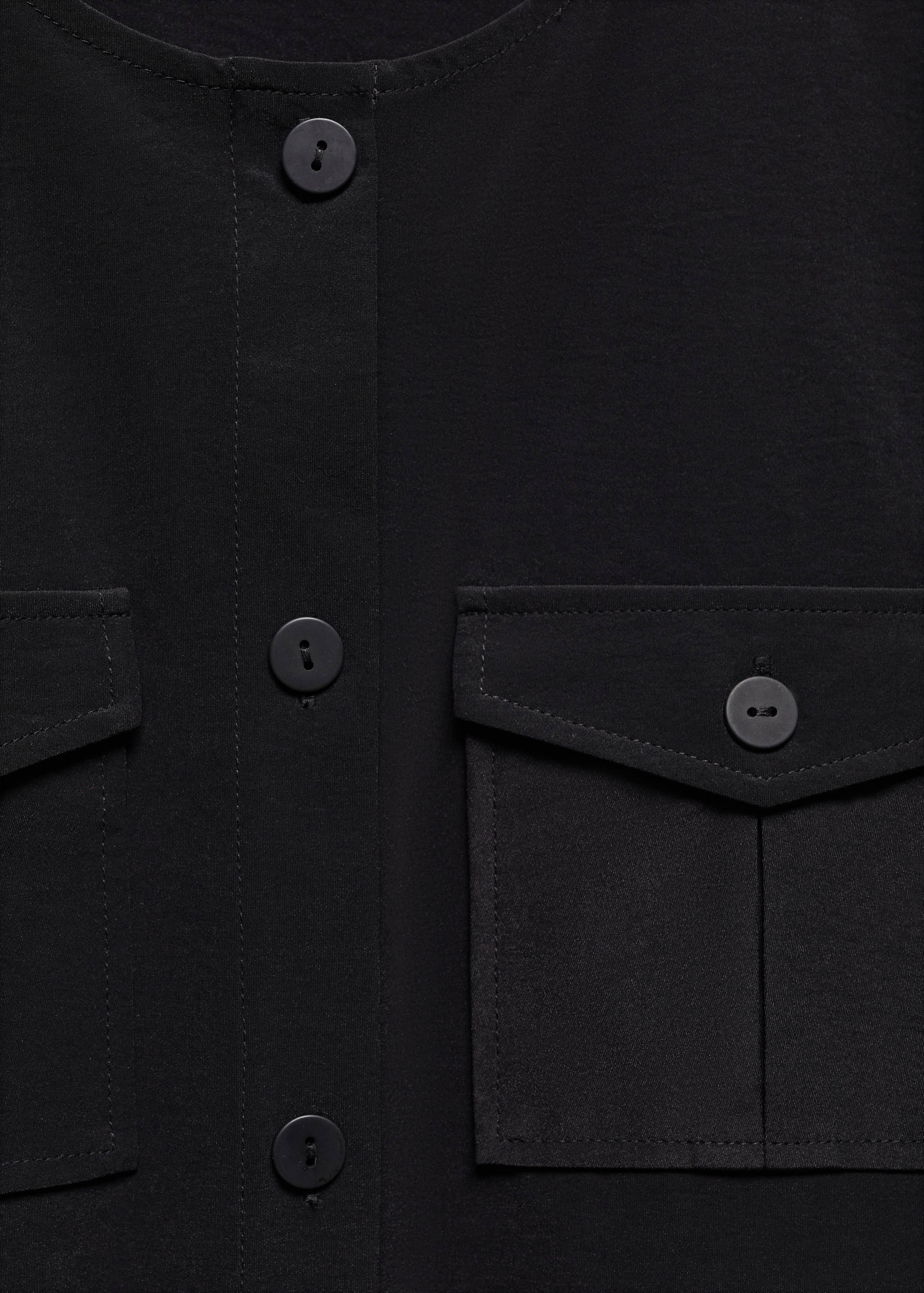 Vestido lazo detalle bolsillos - Detalle del artículo 8