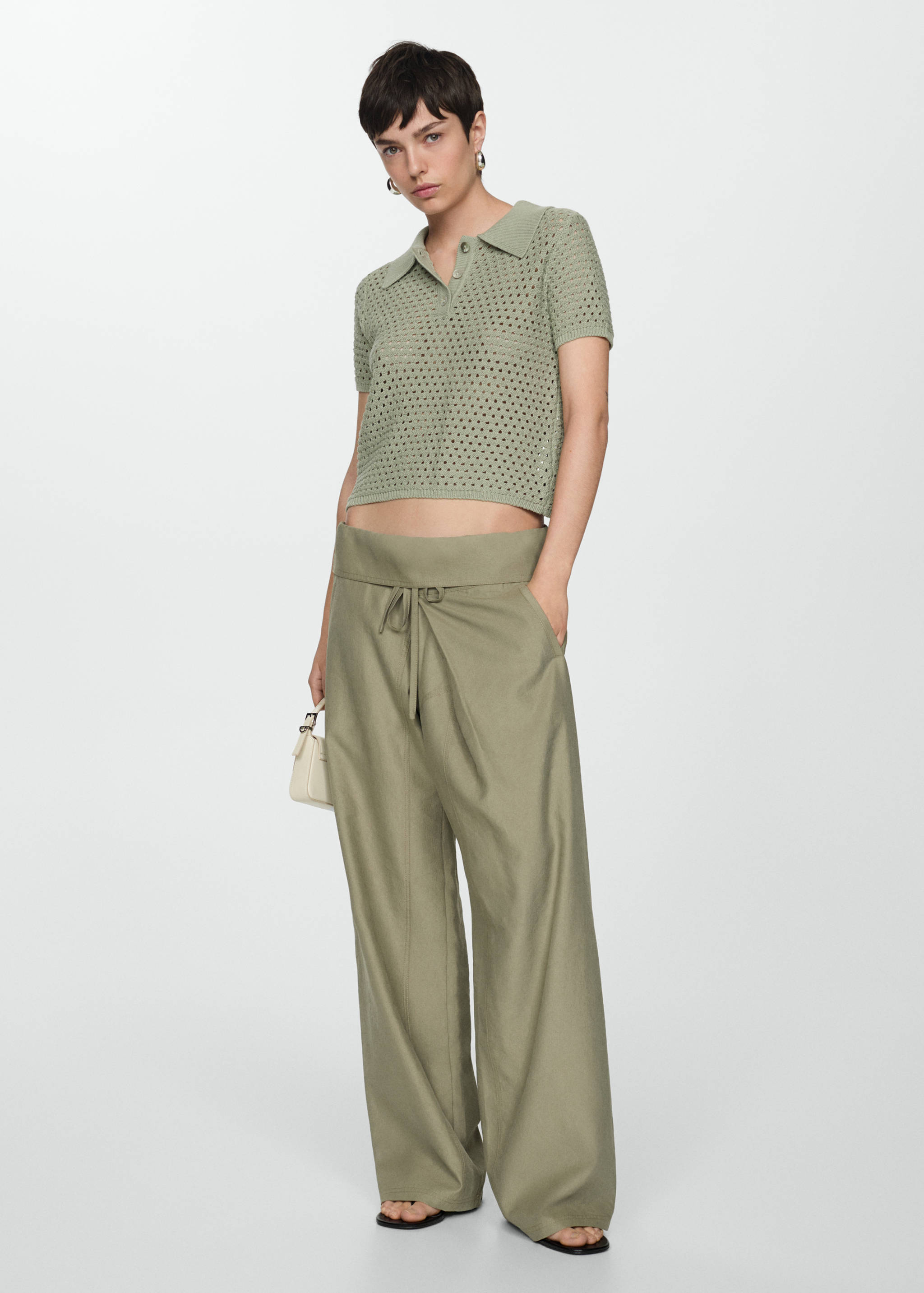 Polo punto calado - Plano general