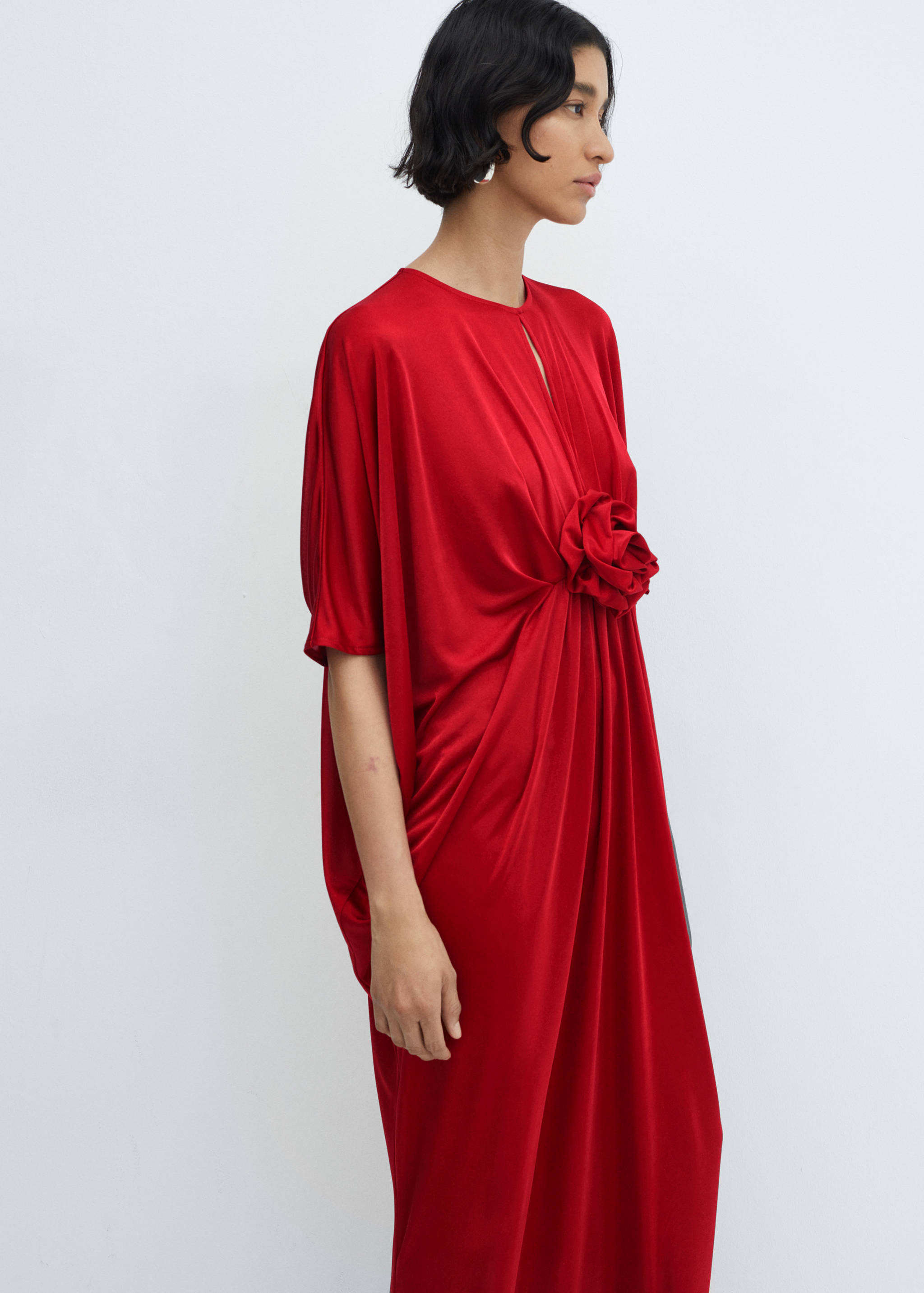 Floral maxi-dress - Medium plane