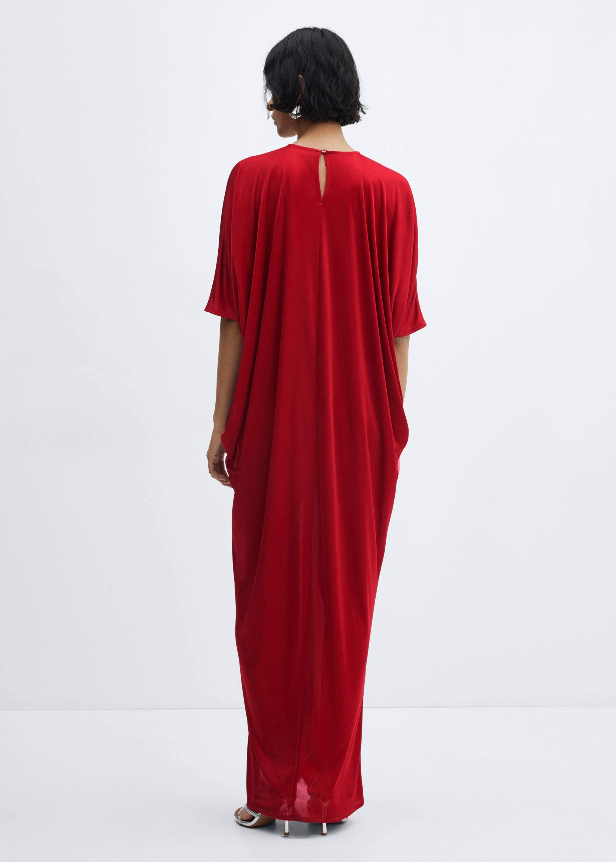 Floral maxi-dress - Reverse of the article