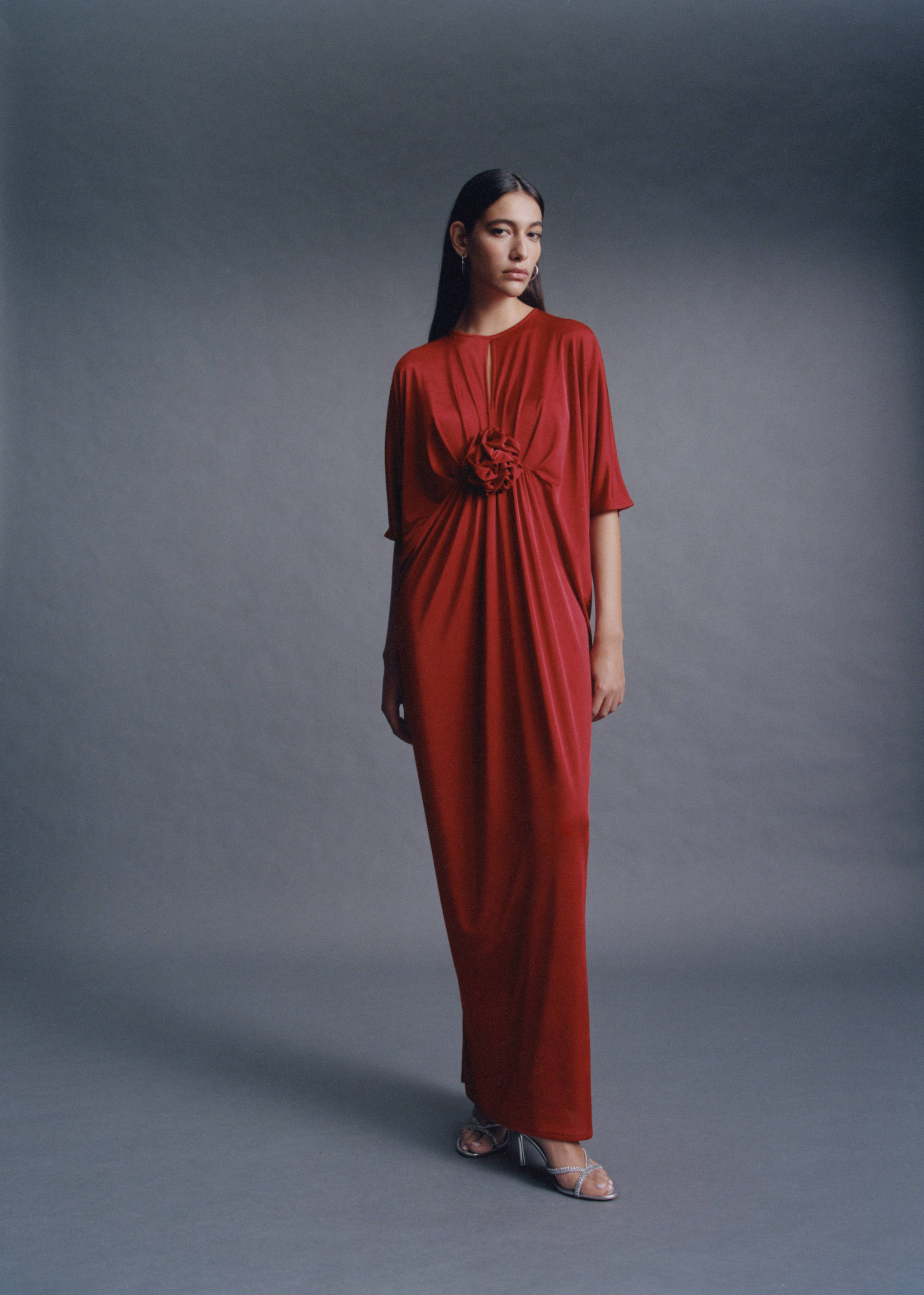 Floral maxi-dress - Details of the article 7