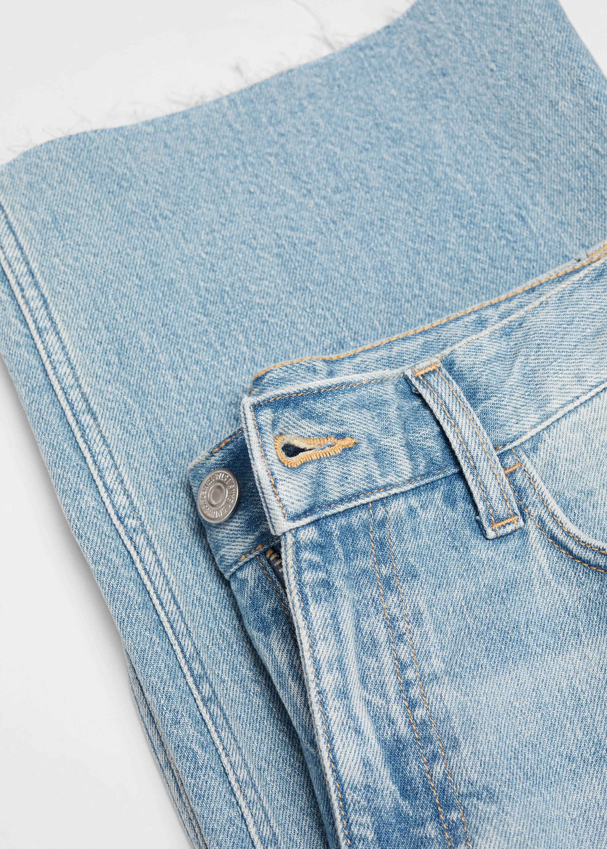 Gerade Jeans mit mittlerem Bund - Detail des Artikels 8