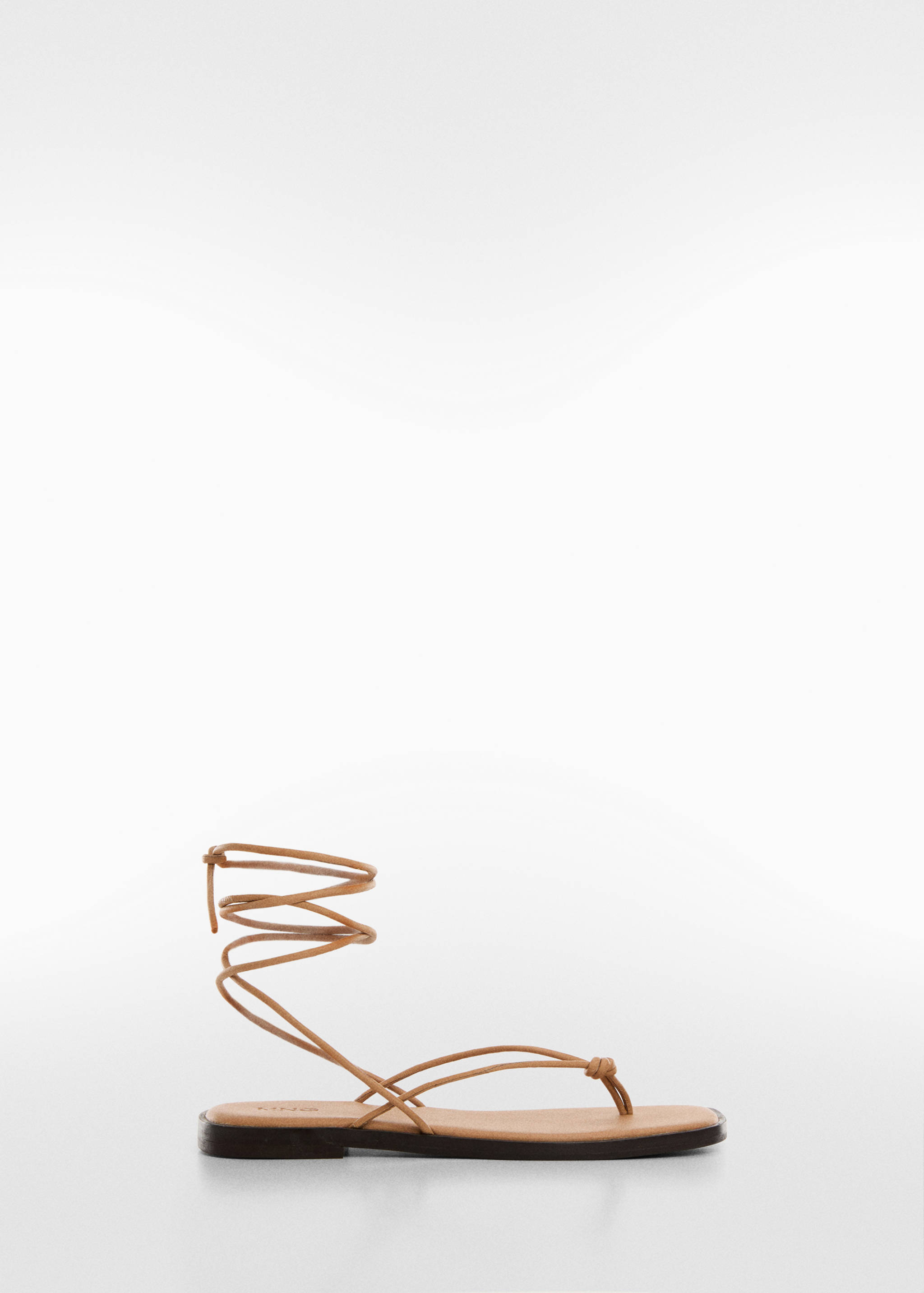 Leather straps sandals - Article without model