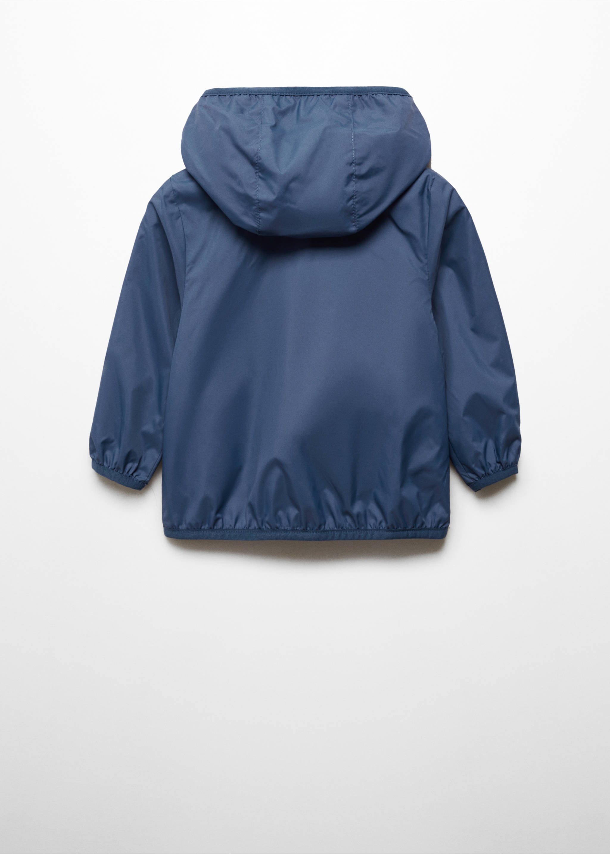 Hooded parka - Reverse of the article, Blue. Ref: 67047915-00.