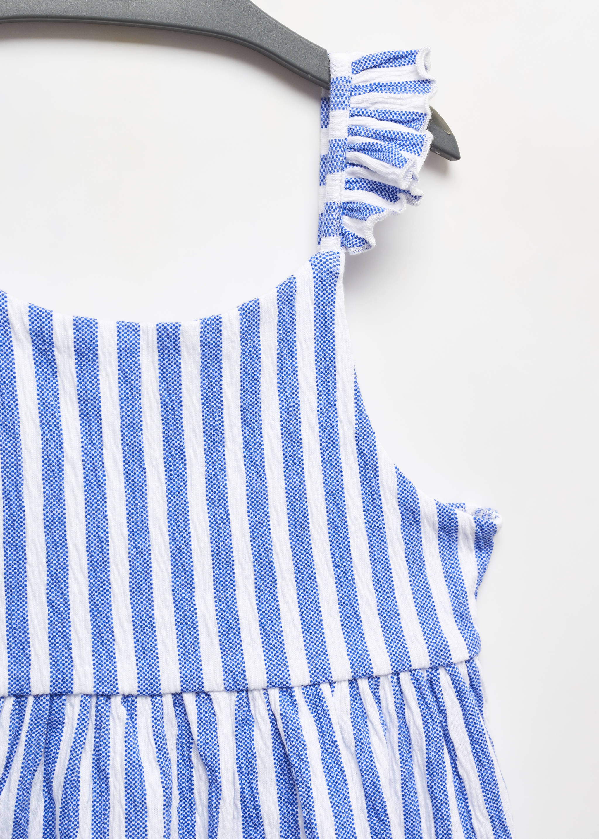 Striped ruffle dress - Details of the article 8