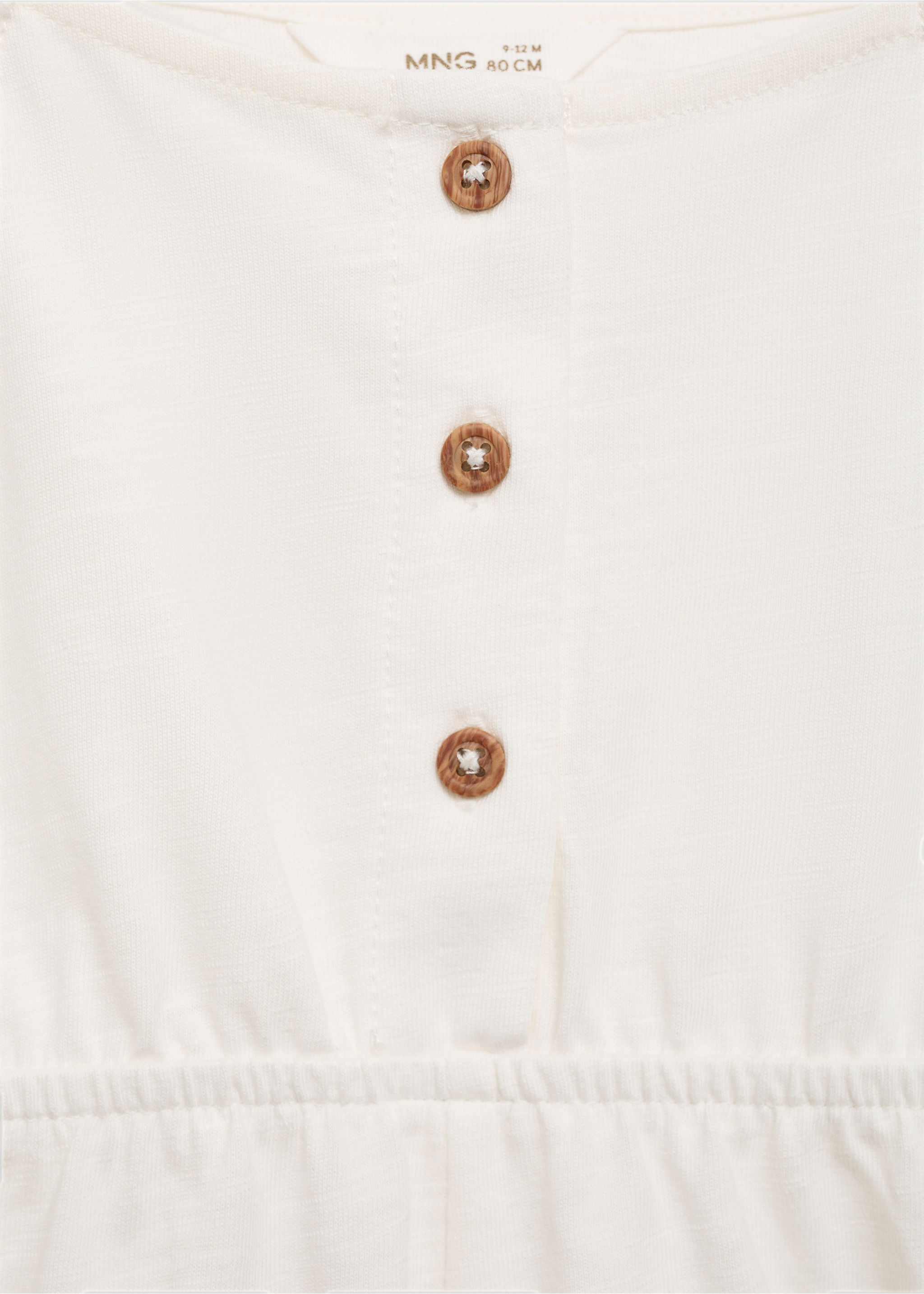 Kurzer Baumwoll-Jumpsuit - Detail des Artikels 8