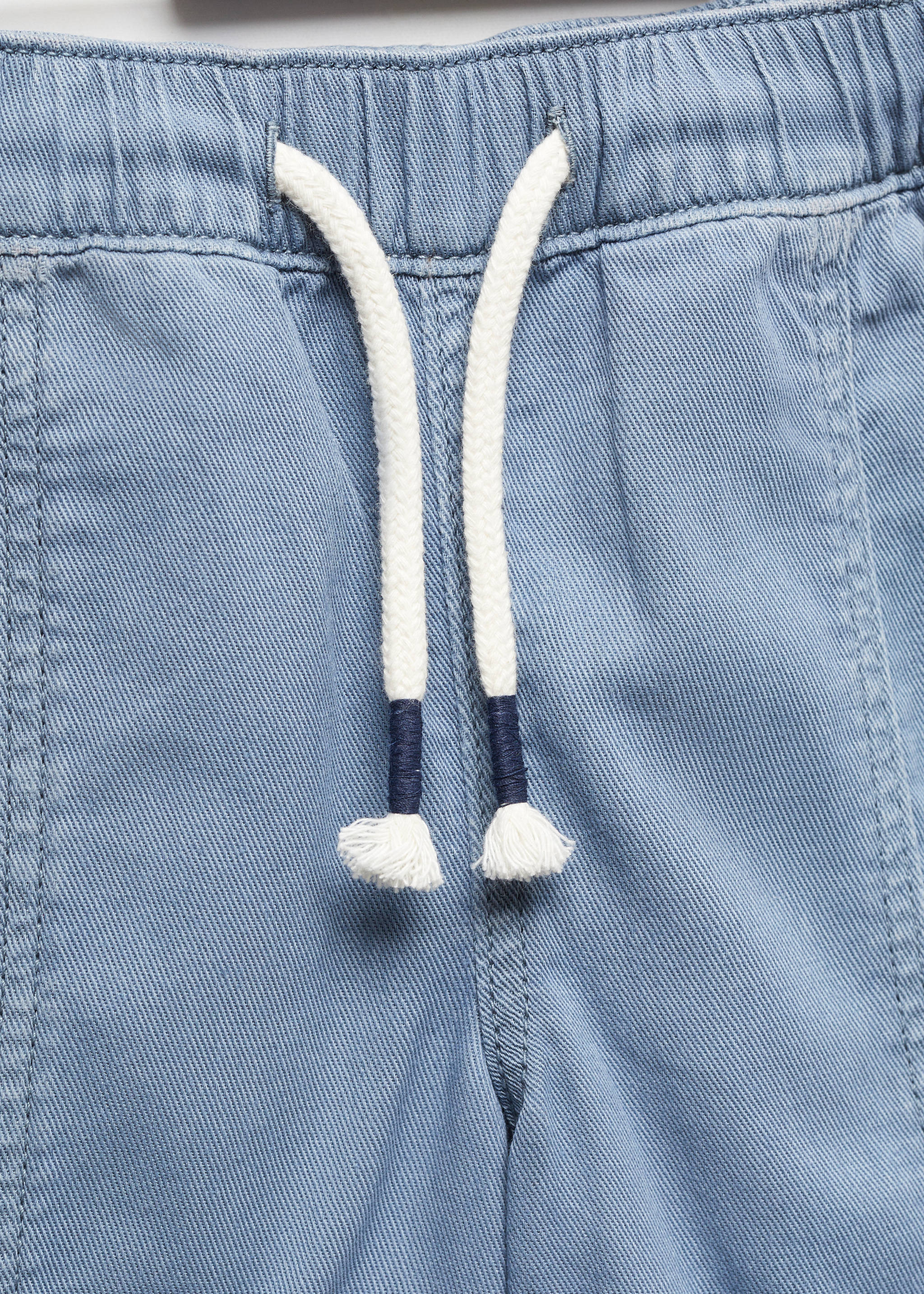 Baumwoll-Bermudashorts mit Stretchbund - Detail des Artikels 8