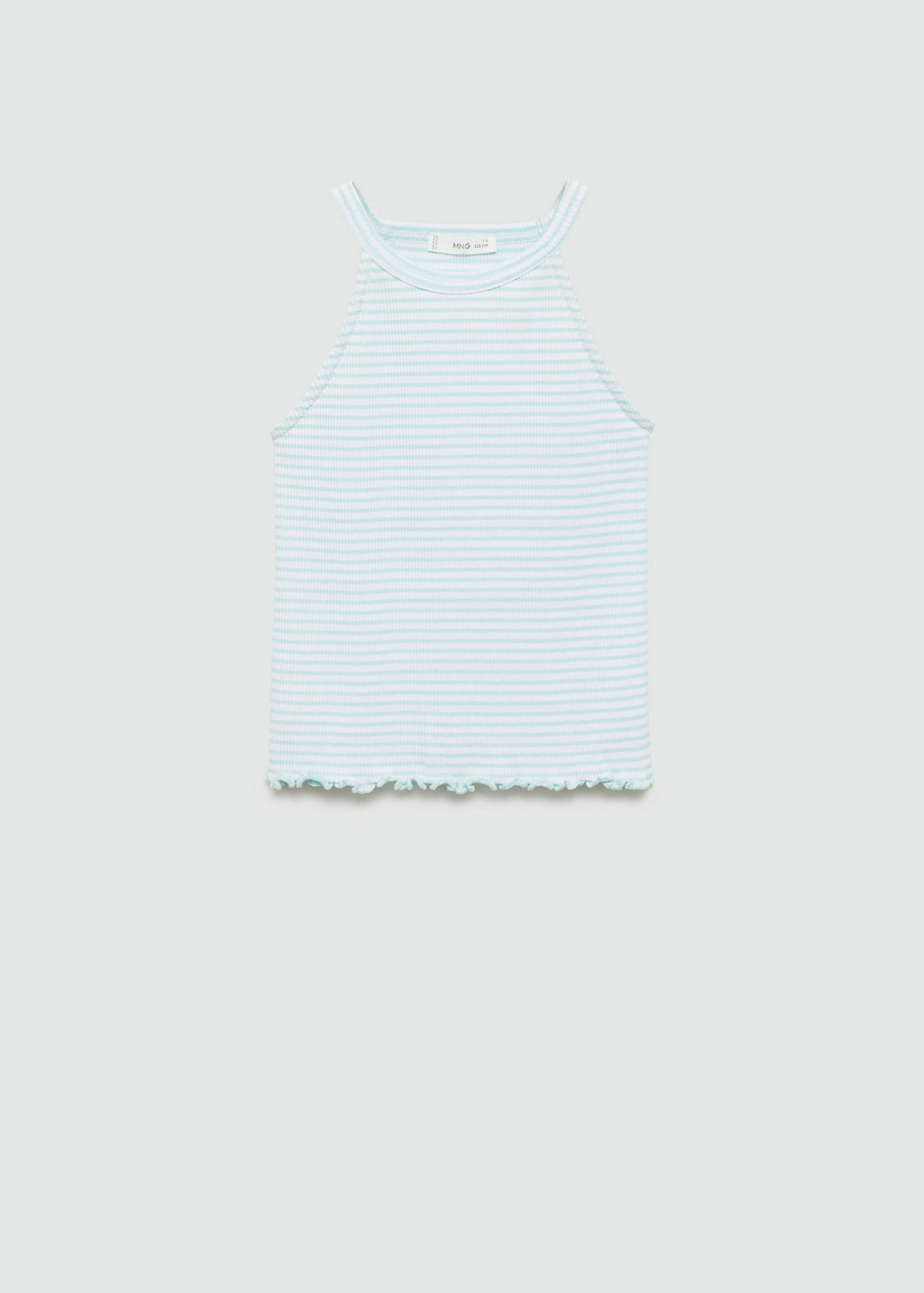 Striped strap T-shirt - Article without model