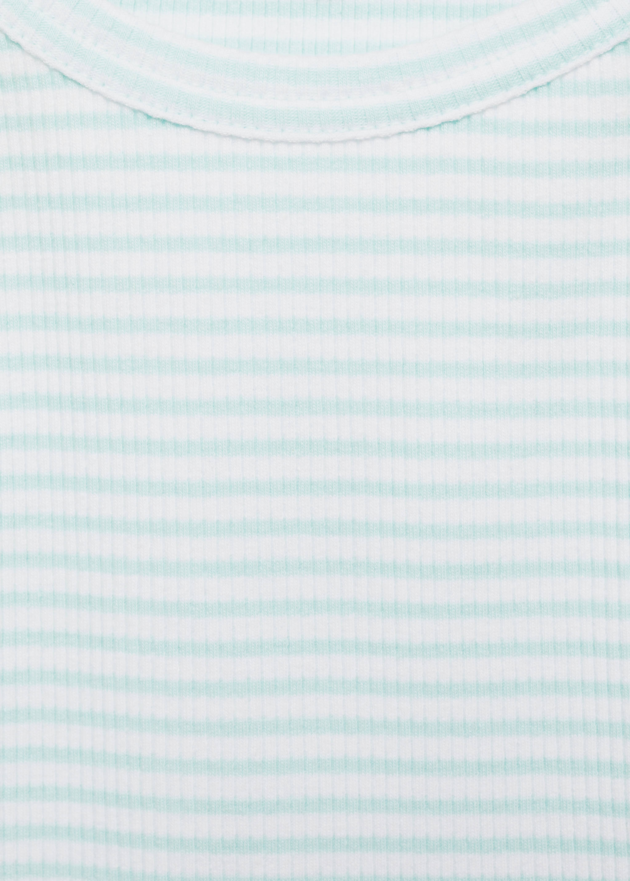 Striped strap T-shirt - Details of the article 8