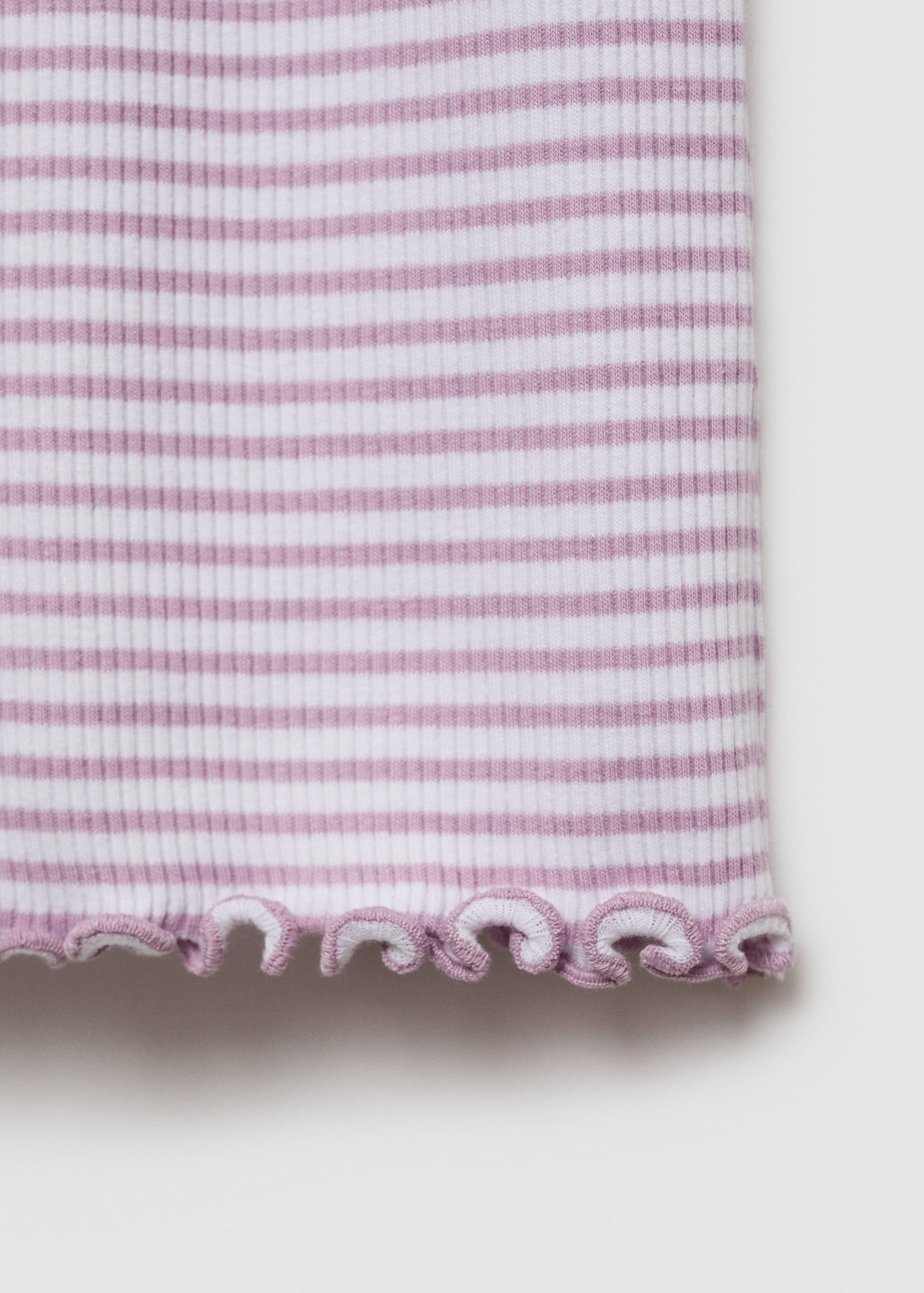 Striped strap T-shirt - Details of the article 8