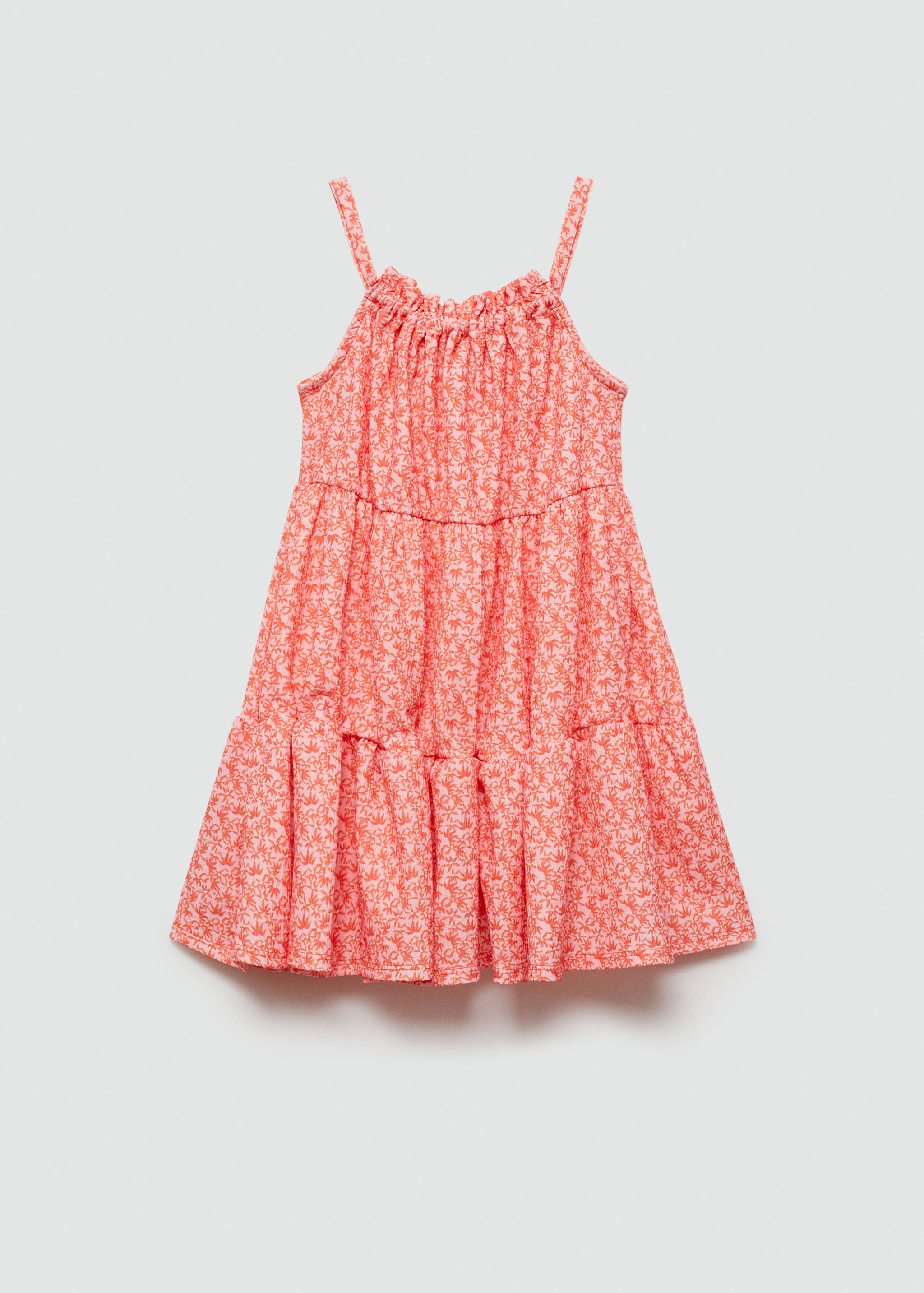 Robe imprimée à volants - Article sans modèle