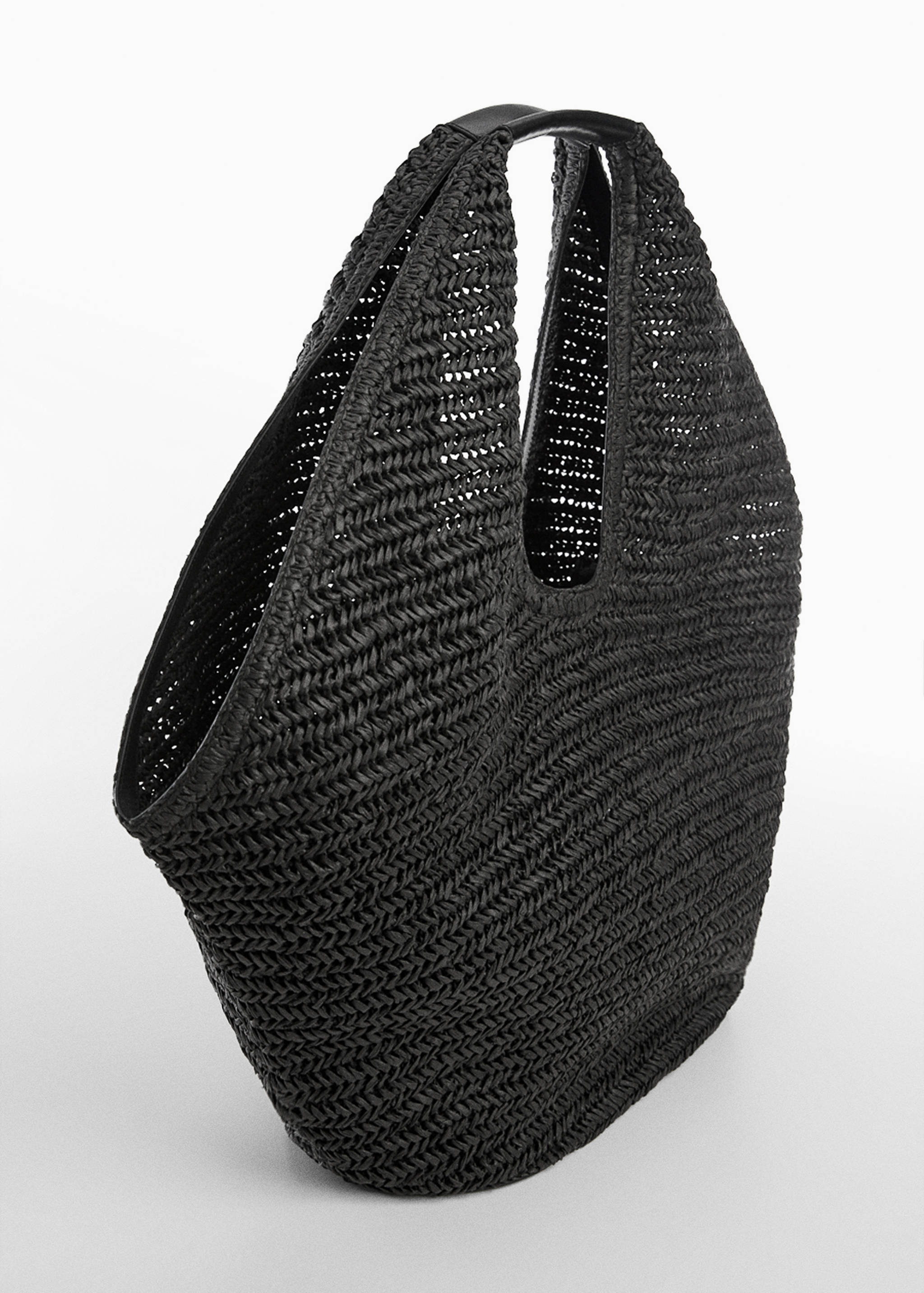 Natural fibre maxi bag - Medium plane