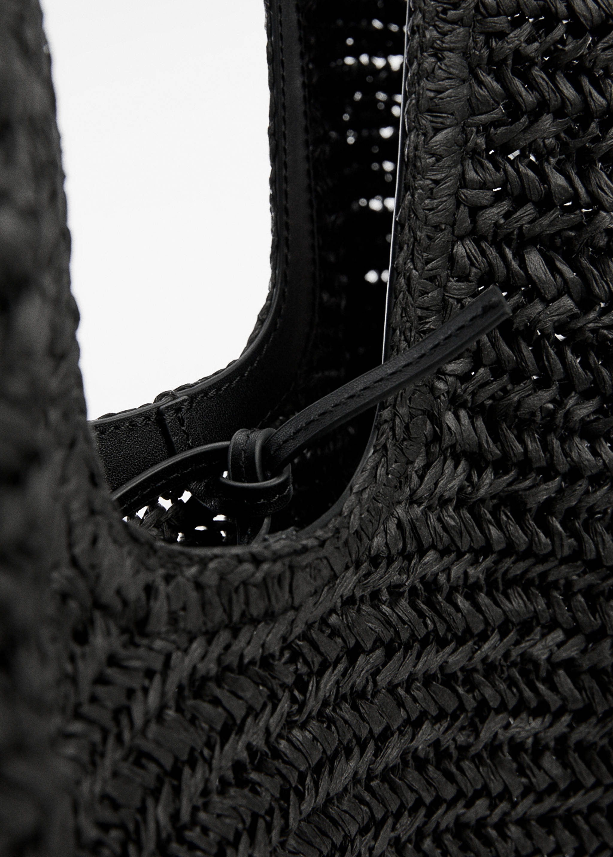 Natural fibre maxi bag - Details of the article 1