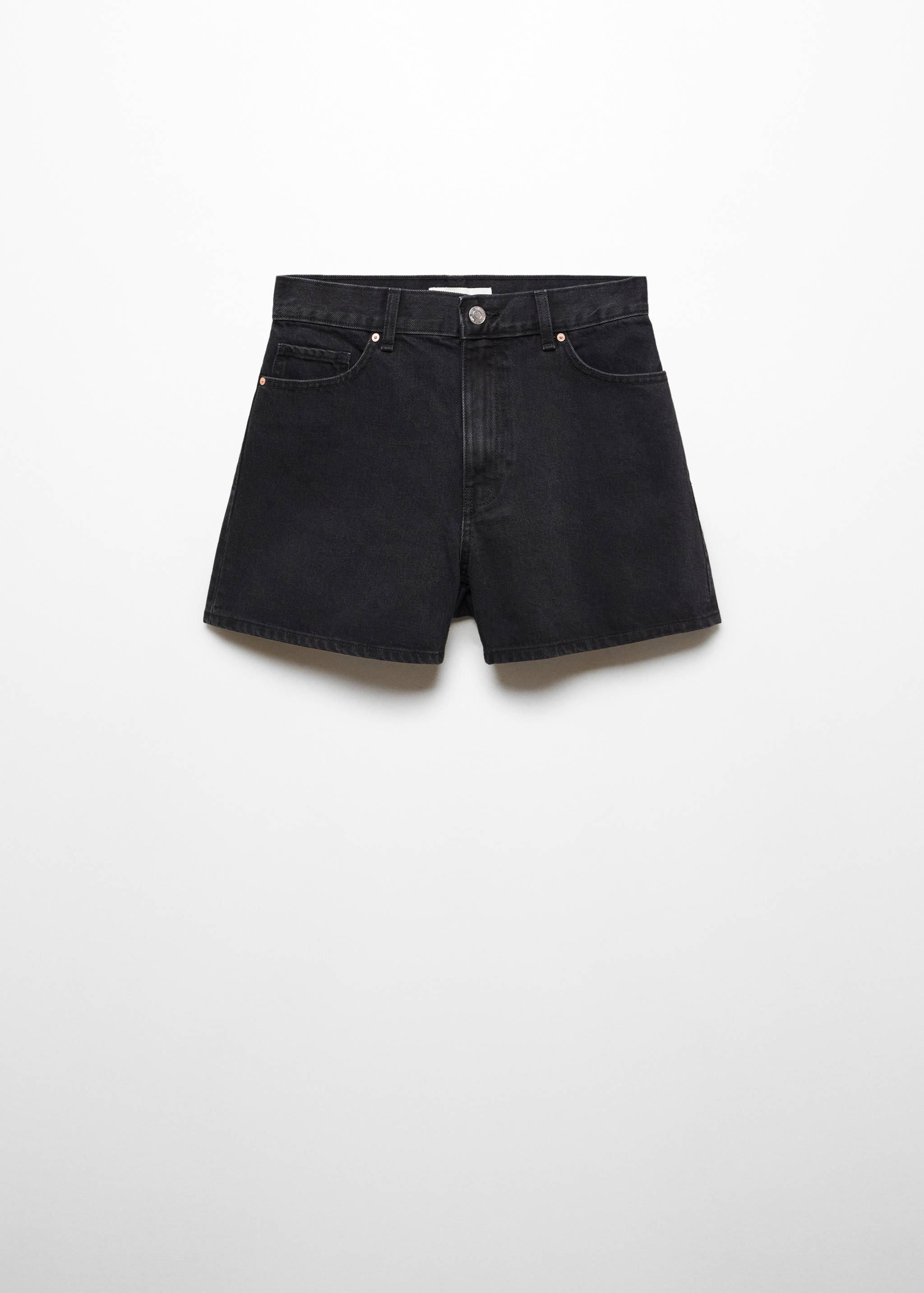 High-waist denim shorts - Artikel zonder model