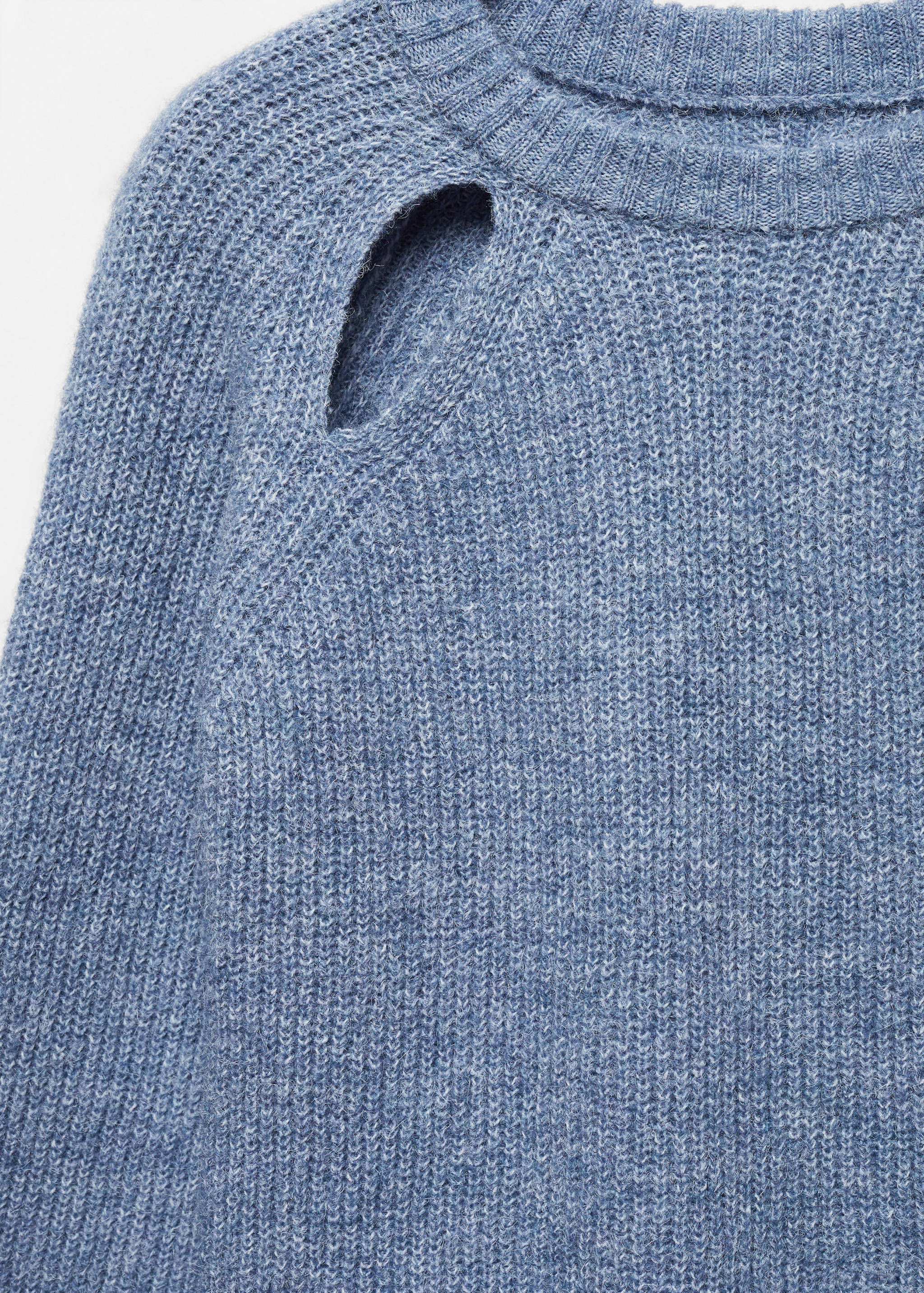 Neck cut-out sweater - Details of the article 8