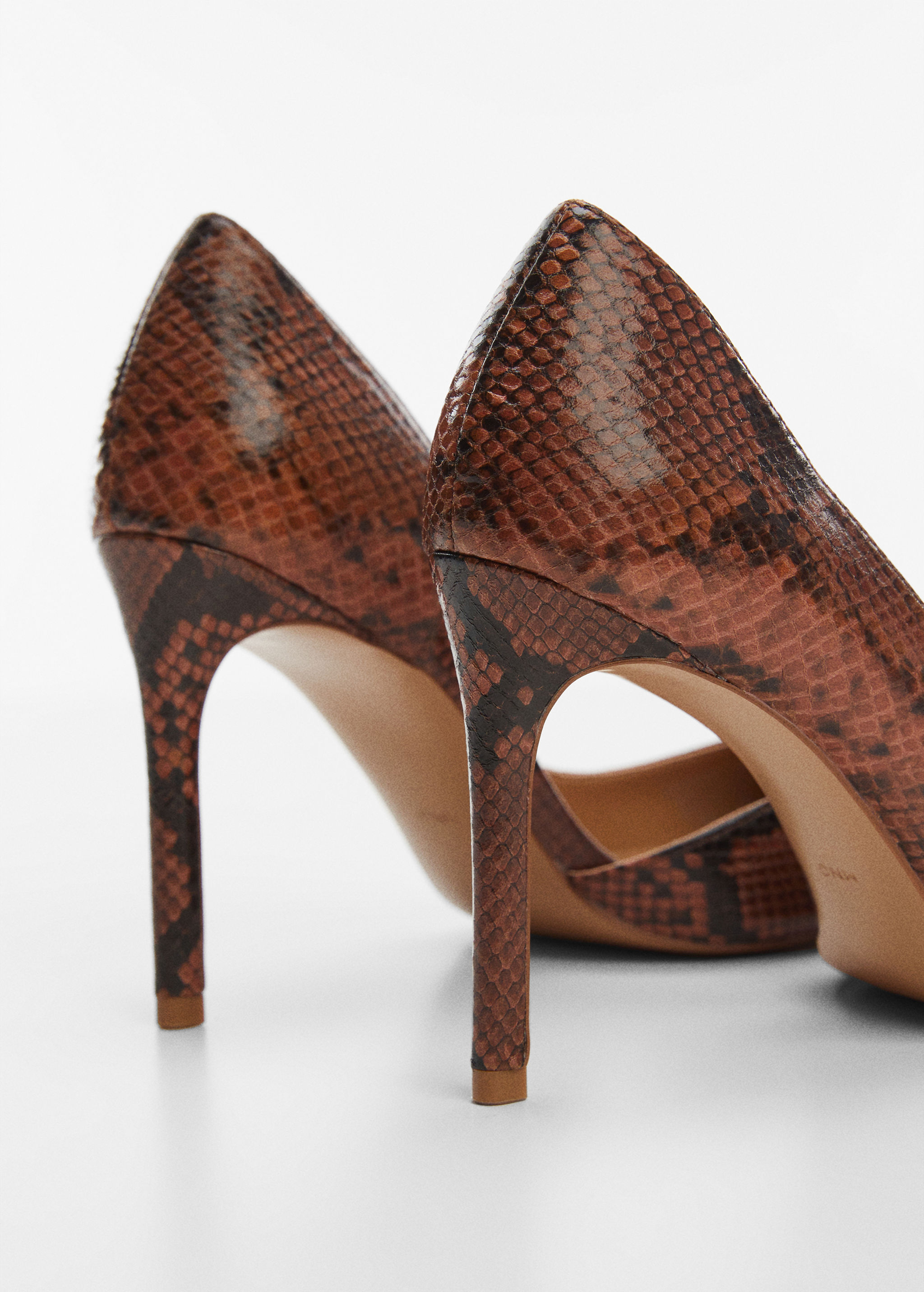 Pumps mit Animal-Print-Effekt - Detail des Artikels 1