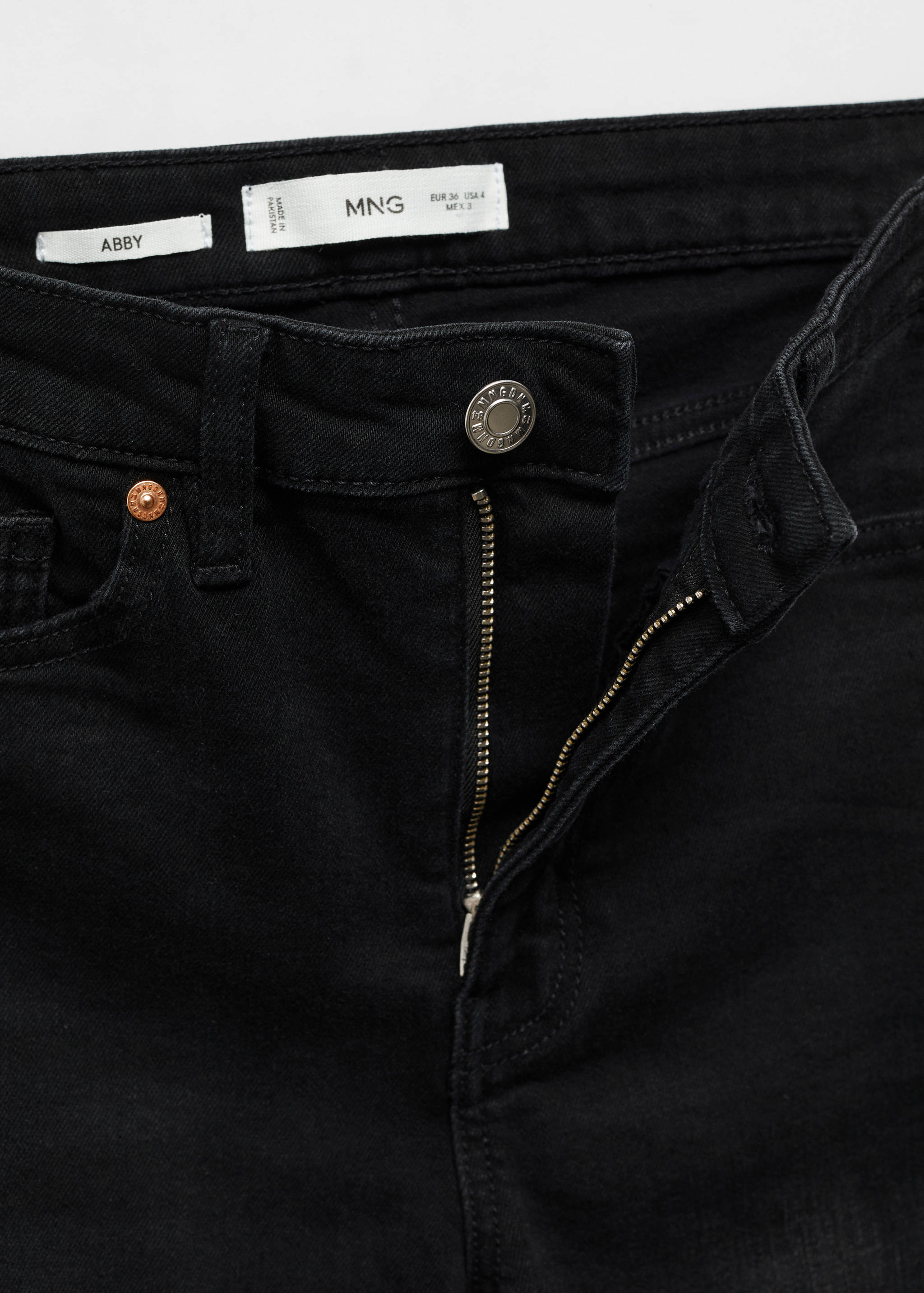 Skinny Jeans mit hohem Bund - Detail des Artikels 8