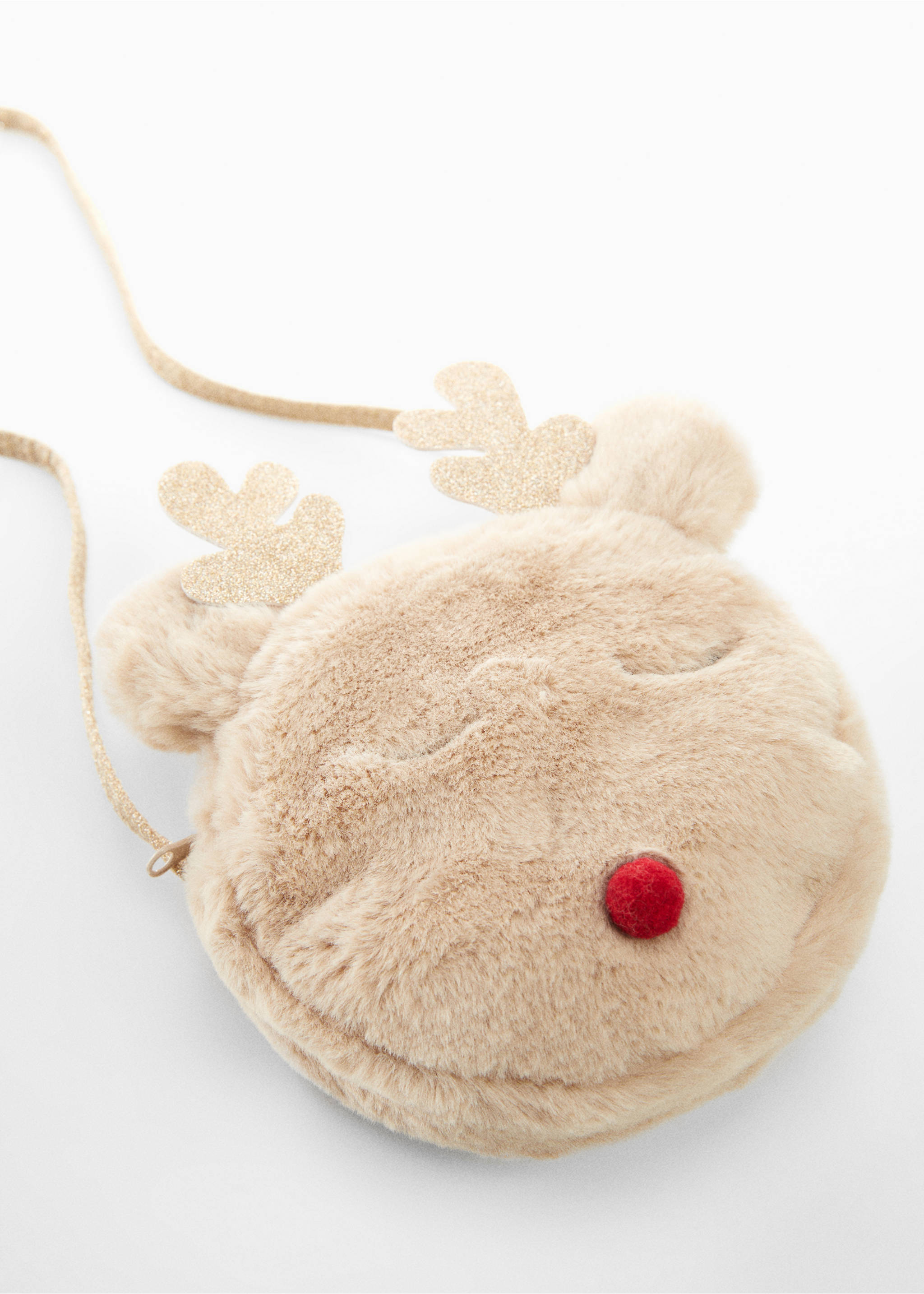 Reindeer bag - Details of the article 1, Sand. Ref: 67050296-00.