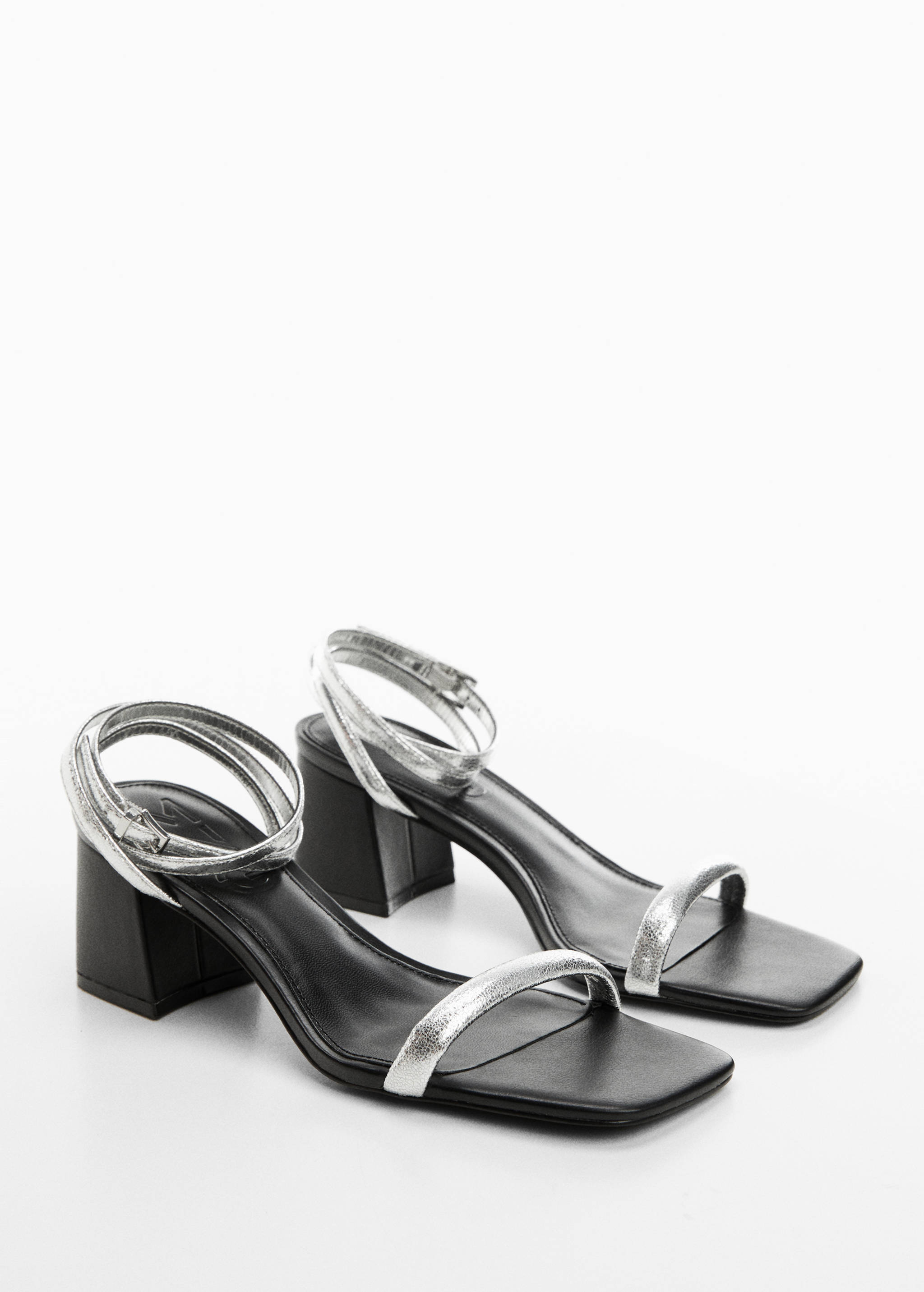 Strappy heeled sandals - Medium plane