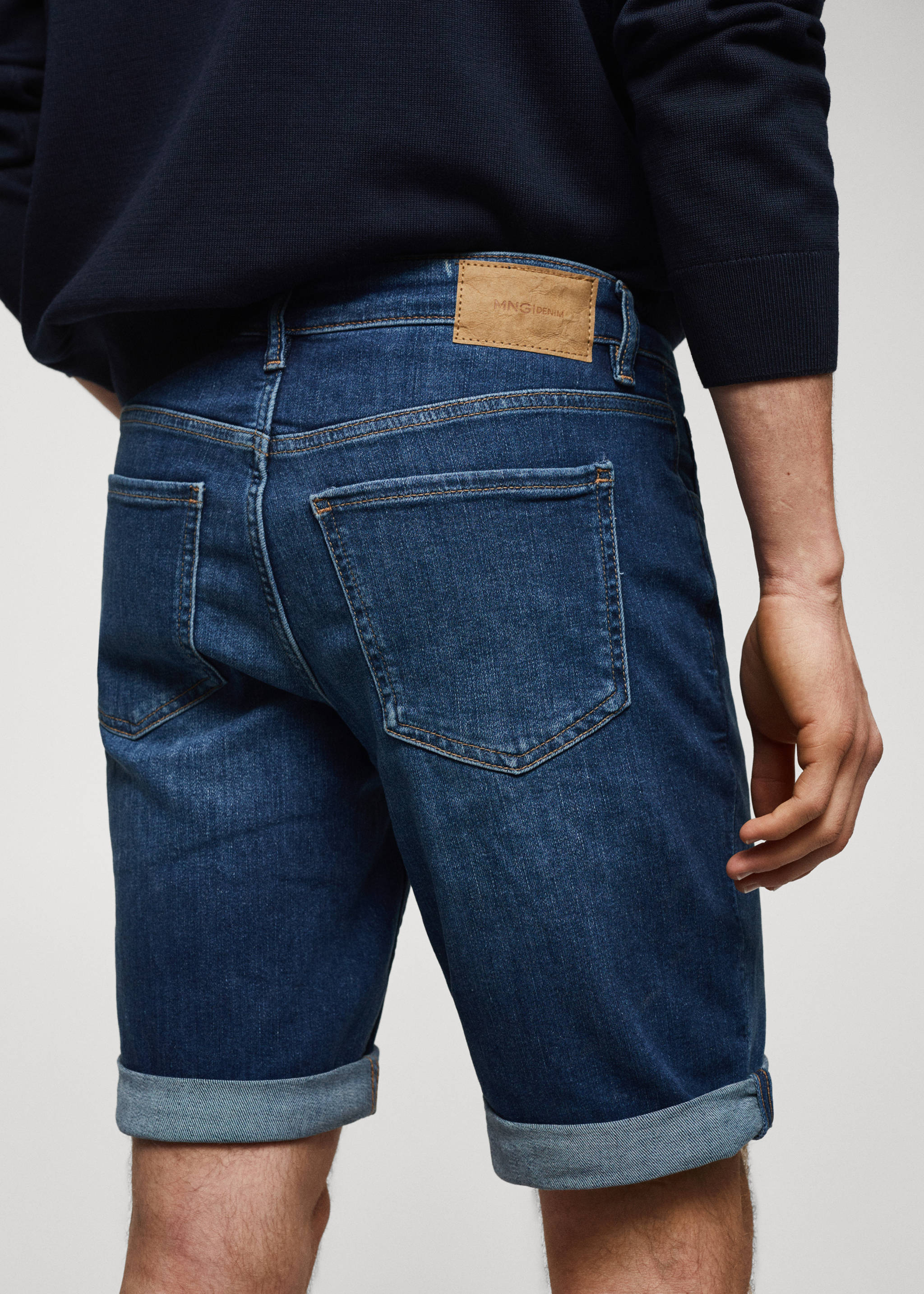 Bermudas vaqueras slim fit - Detalle del artículo 4