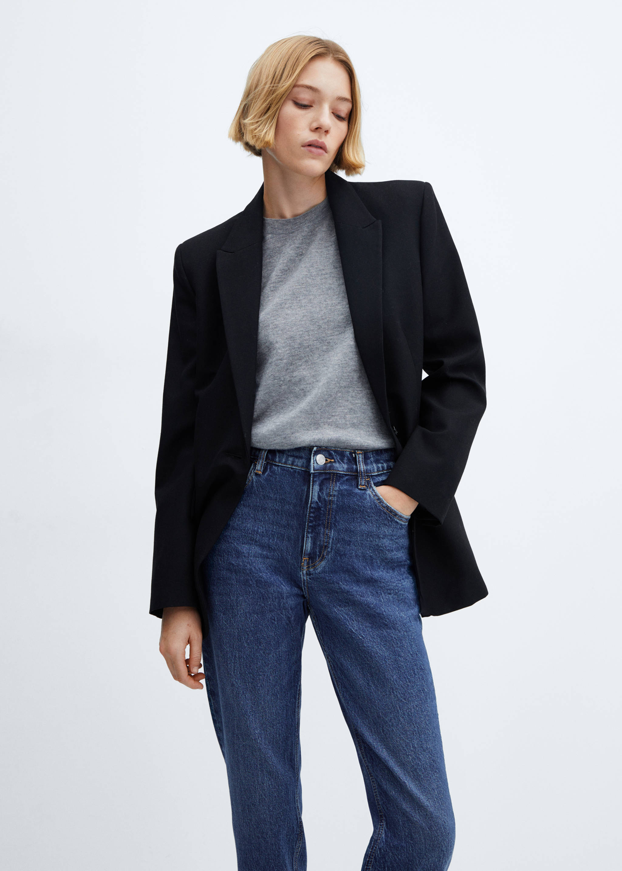 Jean Newmom confort taille haute - Détail de l'article 1