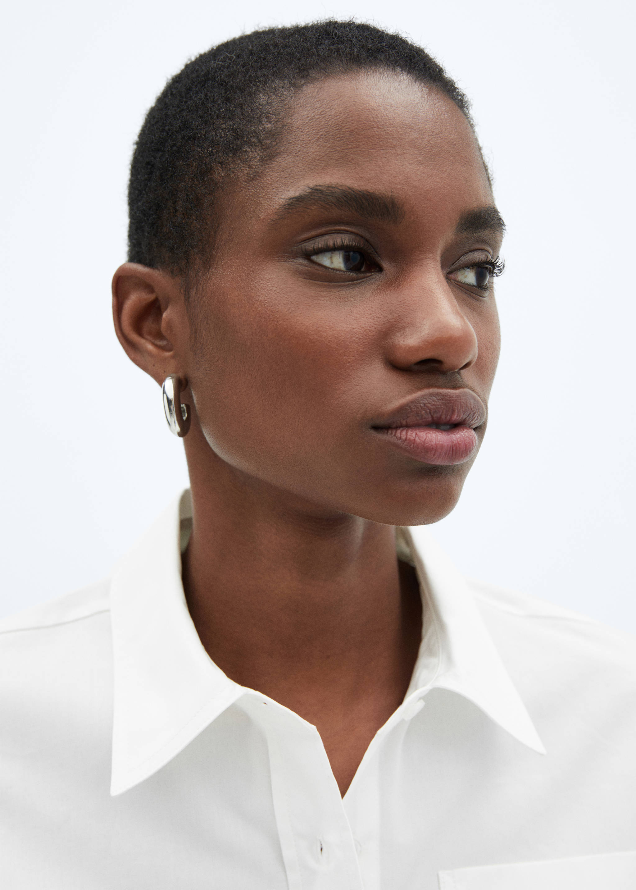 Crop-Hemd aus 100 % Baumwolle - Detail des Artikels 1